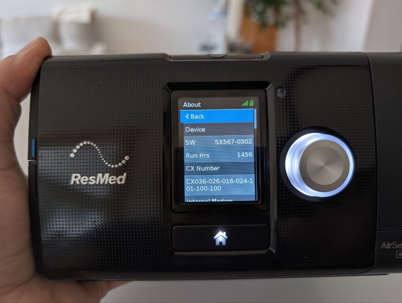 ResMed AirSense 10 AutoSet – Motor erneuert