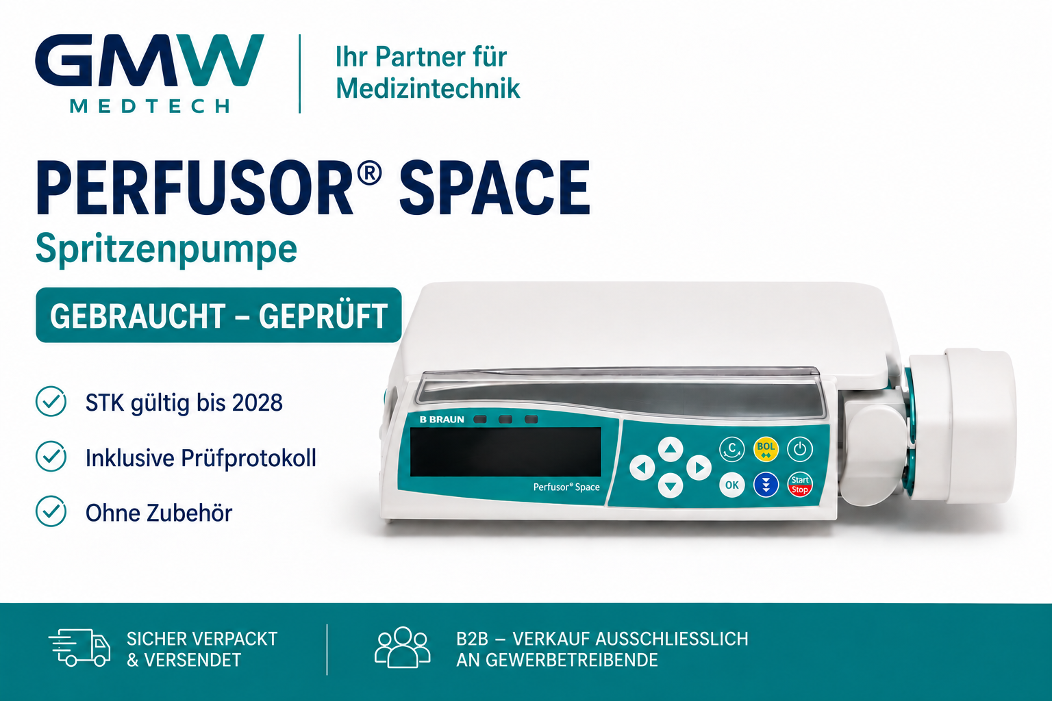 B.Braun Perfusor® Space Spritzenpumpe | STK 2028