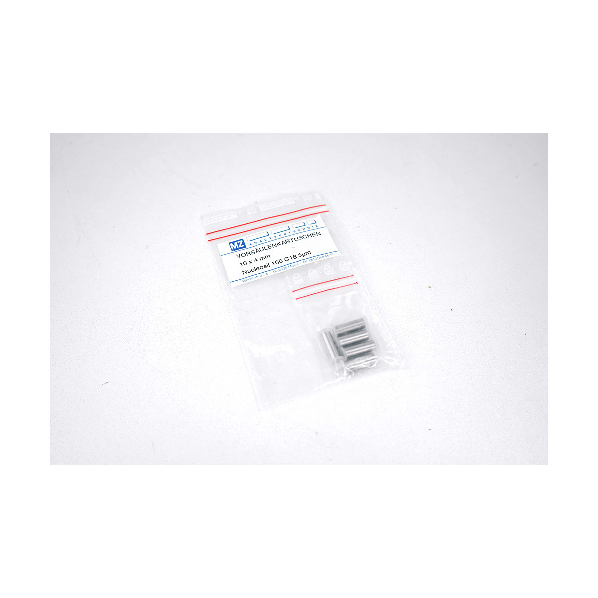 Vorsäulenkartusche Security Guard Cartridge Nucleosil 10x4mm 100 C18 , 71,40 €