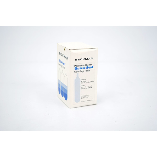 Beckman 344619 6 mL Quick-Seal Bell-Top Polypropylene Tube 13x64mm - , 178,50 €