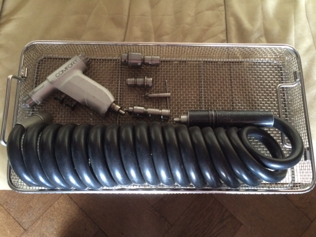 Bohr- und Drahtvorschubsystem (Druckluft)