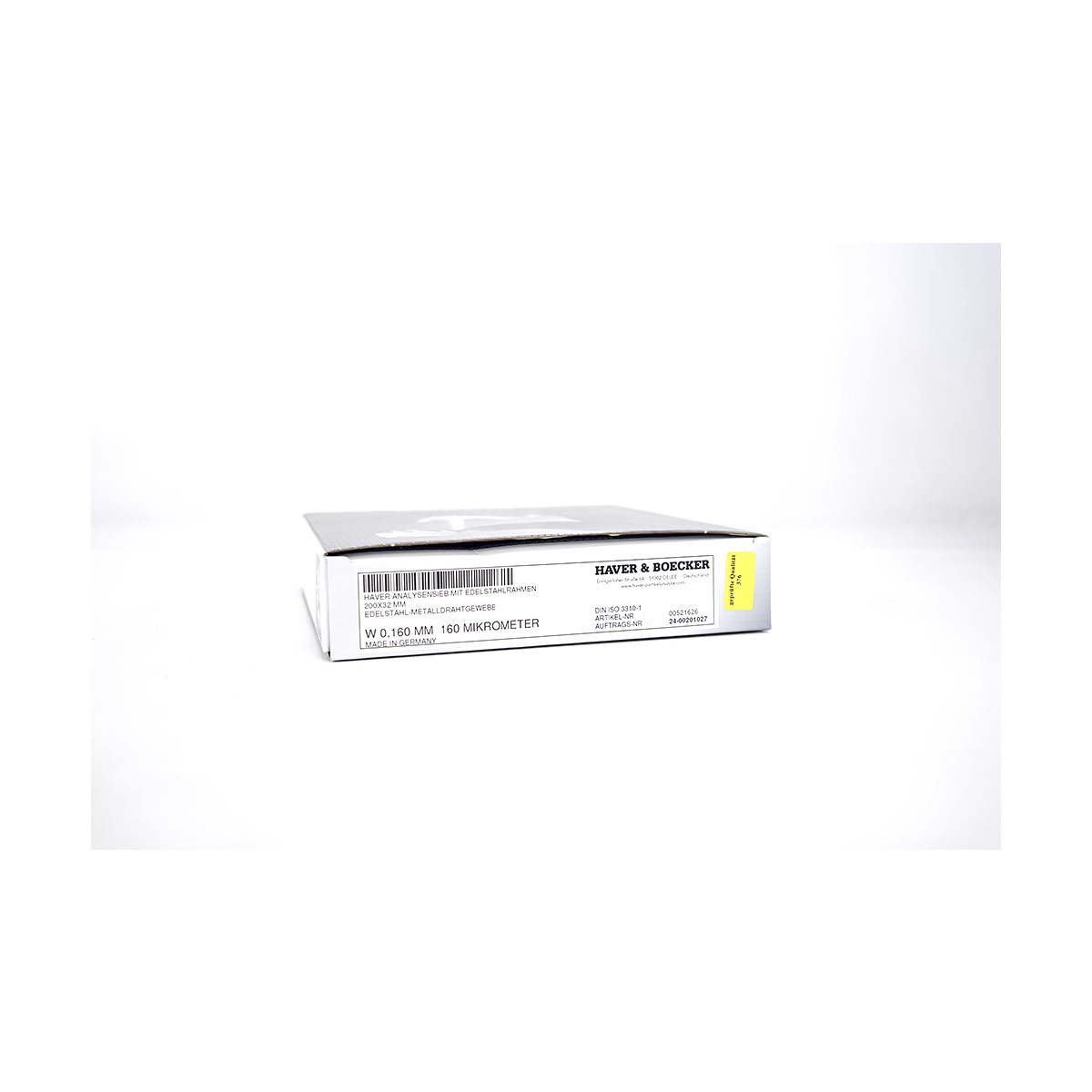 Haver & Boecker Analysesieb 200X32 MM/ W 0,160 MM 160 Mikrometer 0052, 107,10 €