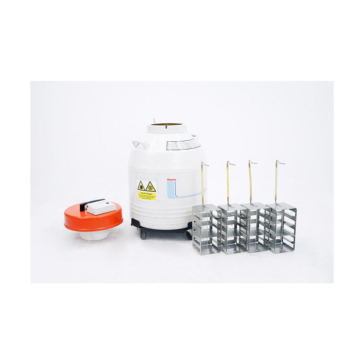 Thermo Locator 4 Plus Nitrogen Cryogenic Storage Vessel + Roller Base, 2.975,00 €