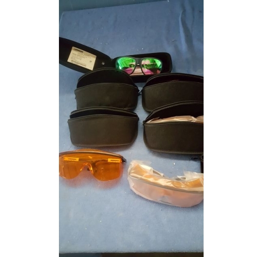 LASERSCOPE Laserbrille / laser glasses