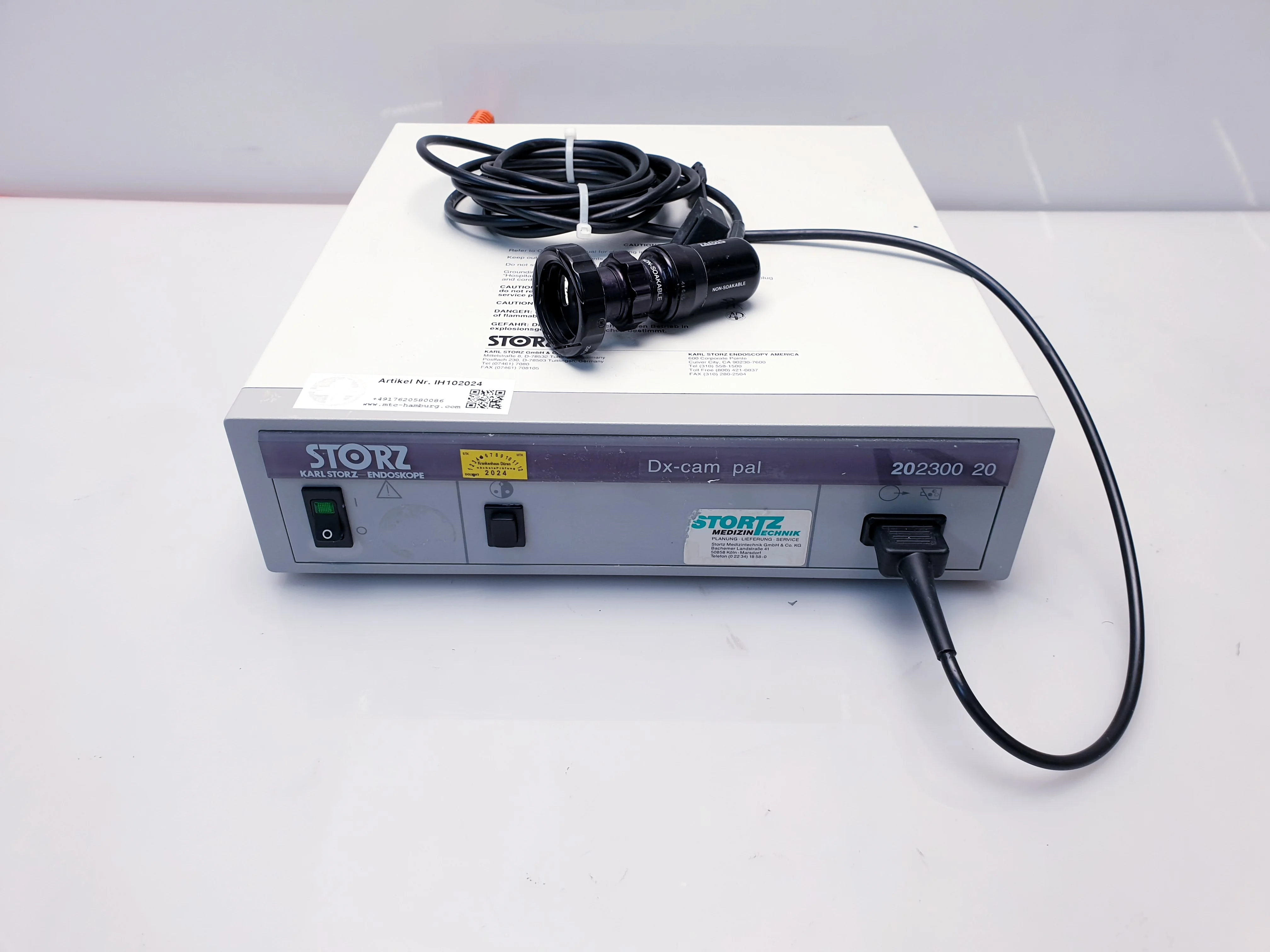 Gebraucht – Sehr Gut KARL STORZ DX-cam pal 202300 20
