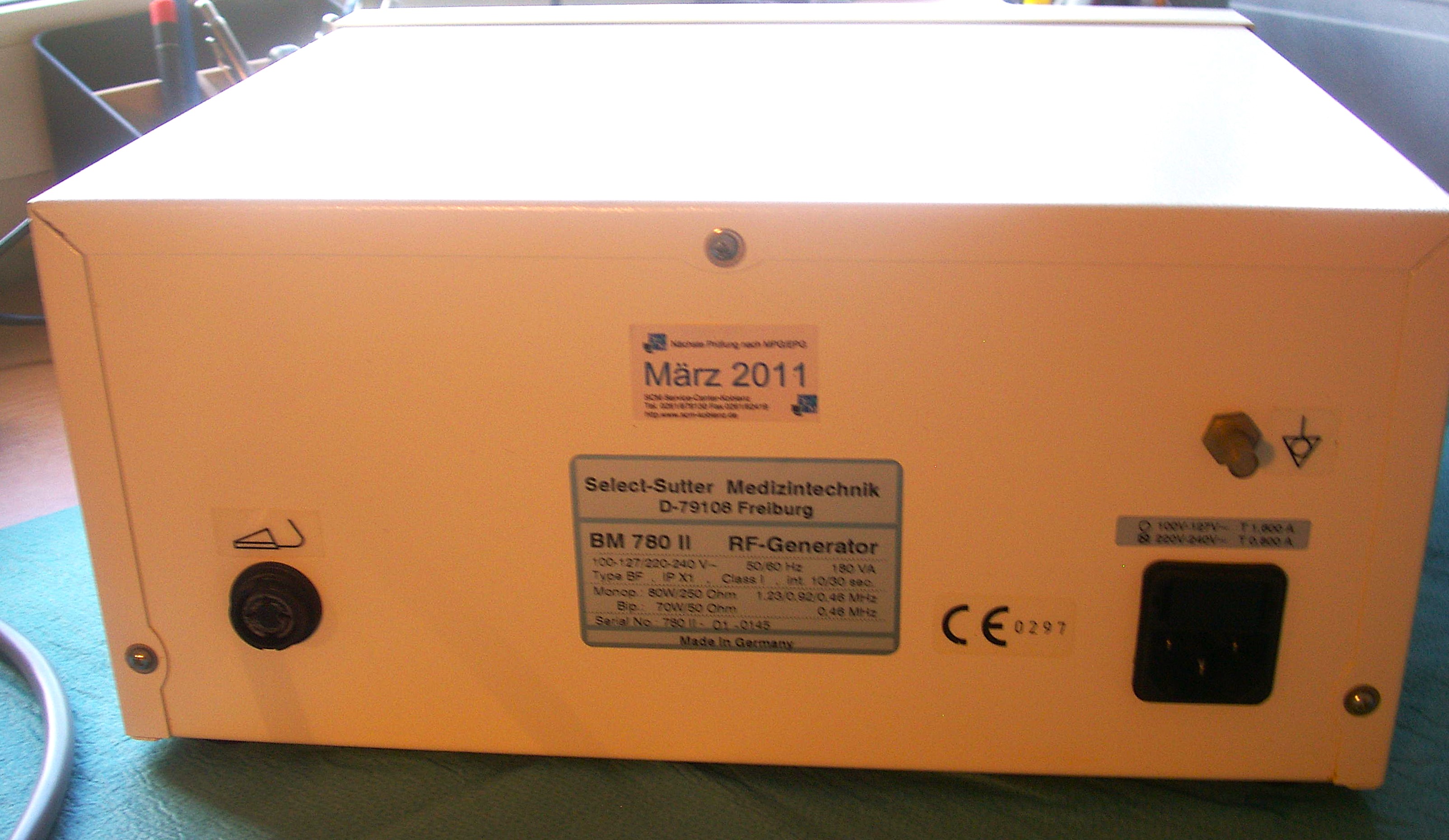 Sutter BM-780 II Radiofrequenz-Generator  - Bild 5
