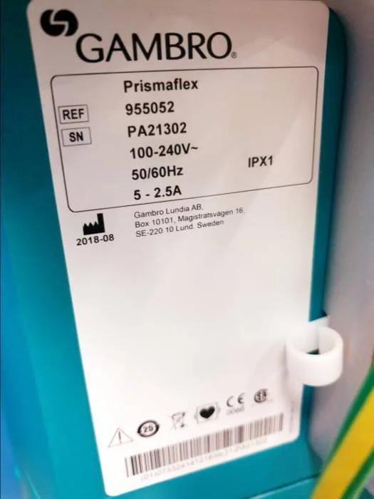 Gebraucht – Sehr Gut GAMBRO PRISMAFLEX