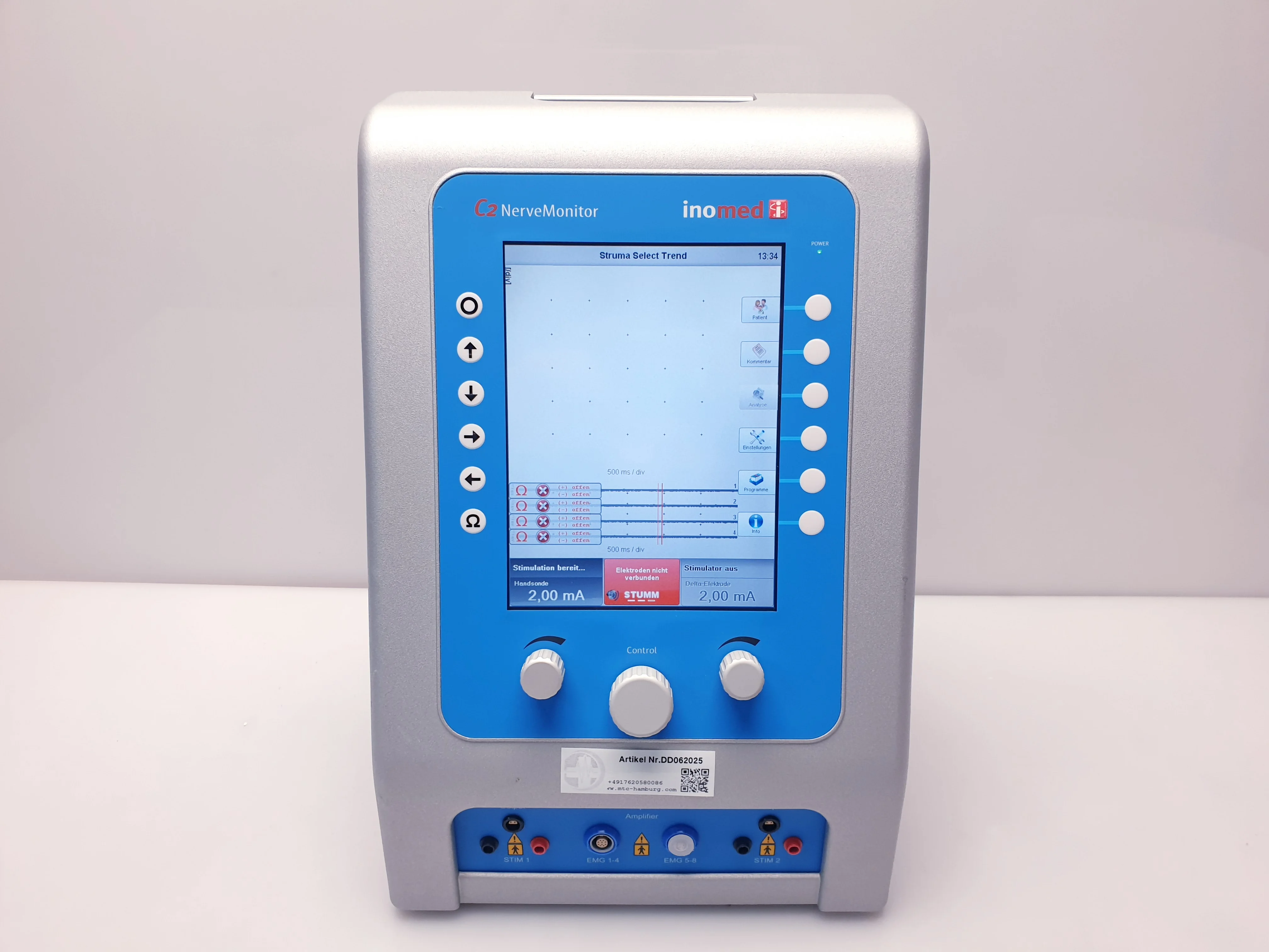 Gebraucht – Sehr Gut INOMED C2 NerveMonitor