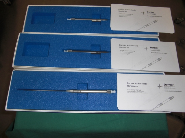 Arthroskopiehandstück, gebogen