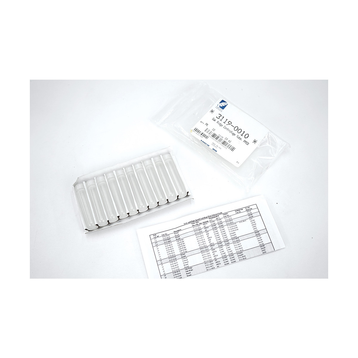 Nalgene Oak Ridge 3119-0010 10ml Zentrifugenröhrchen PP-Copolymer max, 59,50 €