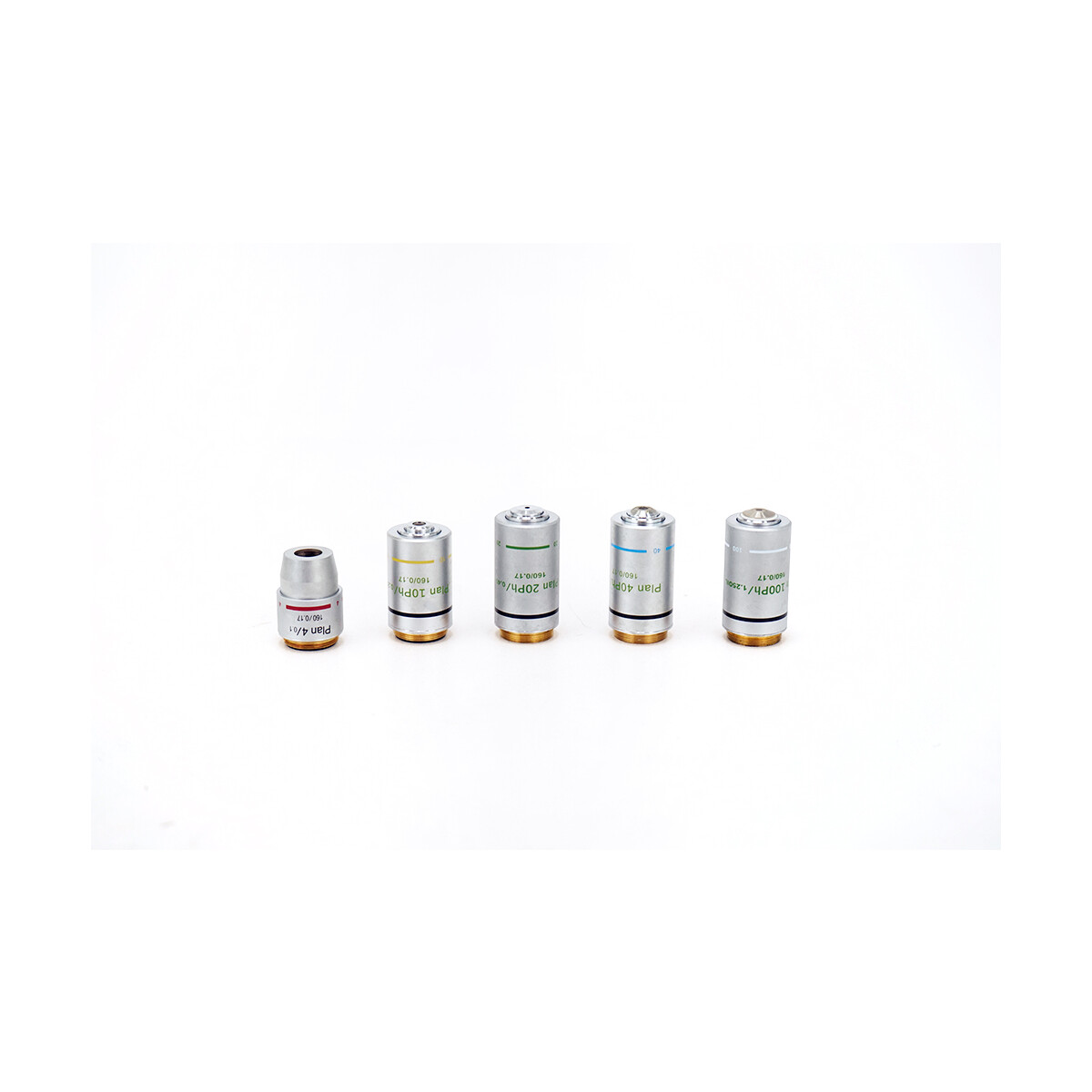 Motic Set Phase Contrast Phasenkontrast Objektive Objectives 4 10 20 , 476,00 €