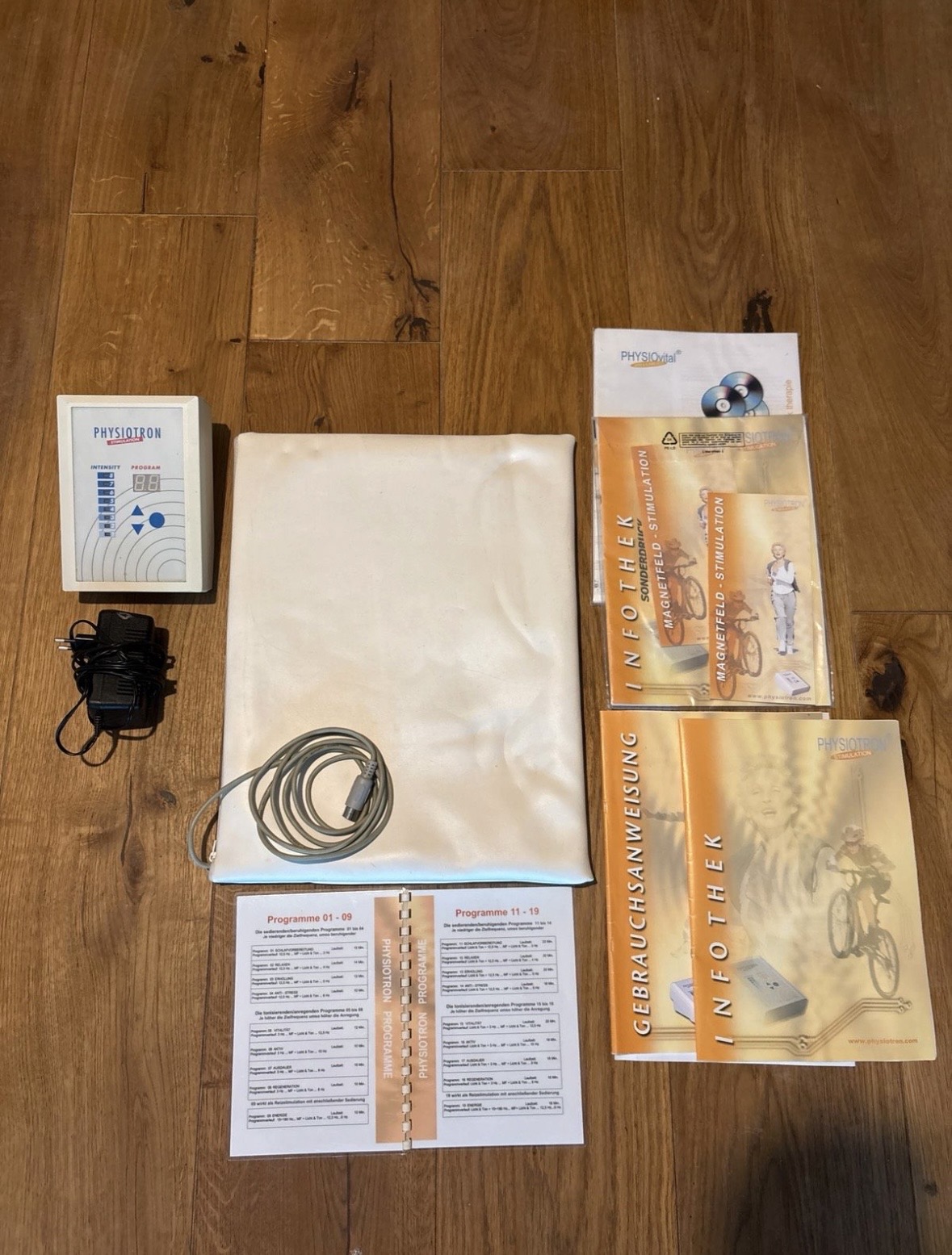 Physiotron Magnetfeldtherapie Komplettset 