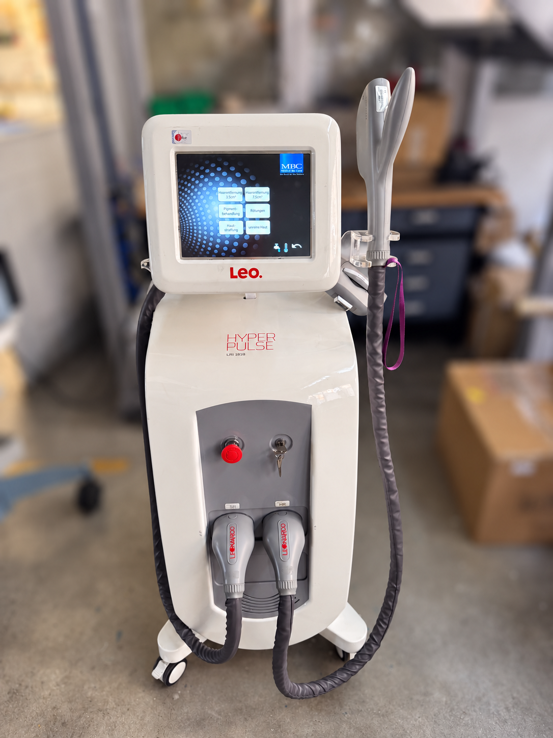 Leonardo Hyper Pulse 1818 – IPL-System 