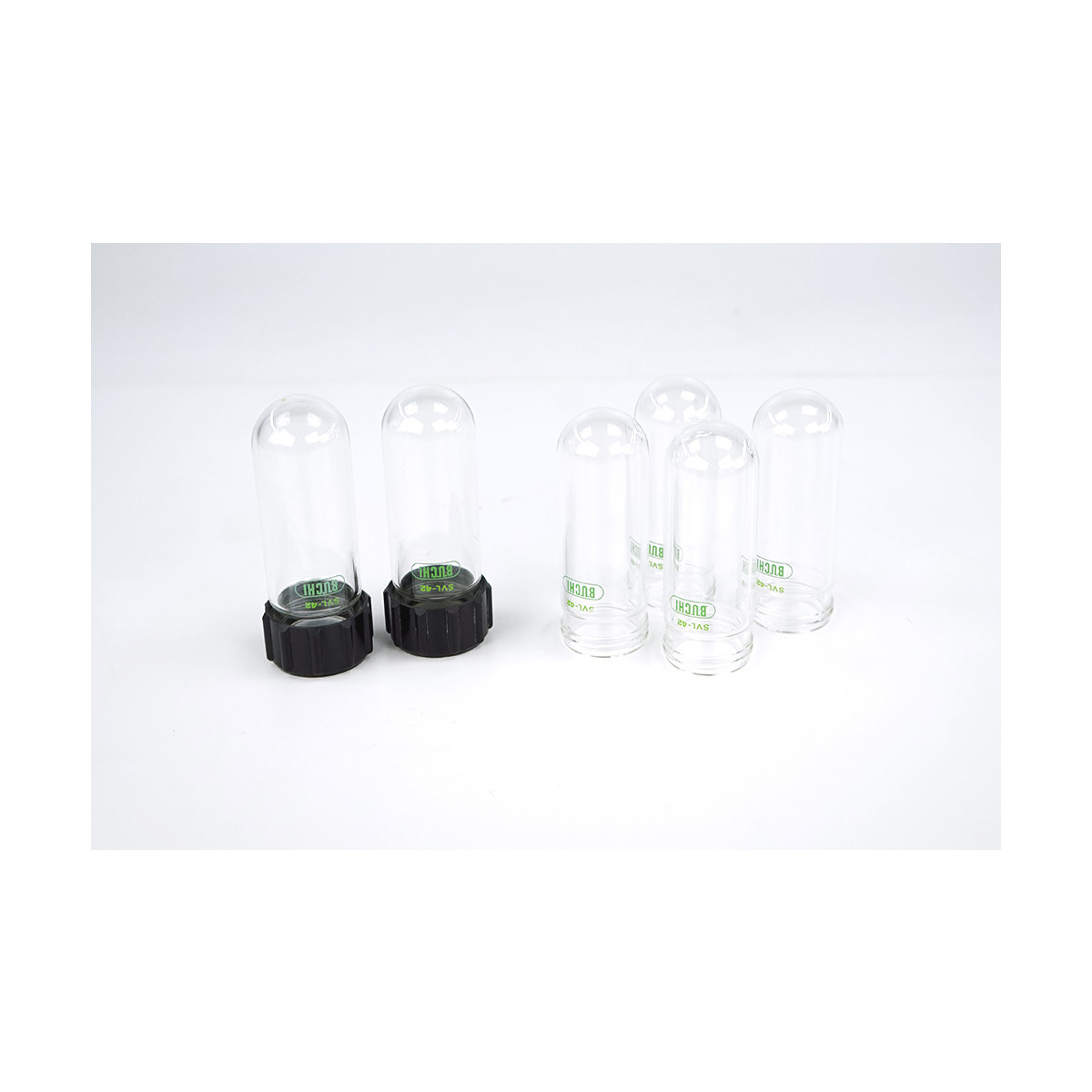 Büchi SVL-42 6x Flask Flaschen Glass Tube Röhrchen, 178,50 €