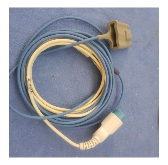 PHILIPS SpO2 Kabel mit Fingersensor / SpO2 cable with finger sensor