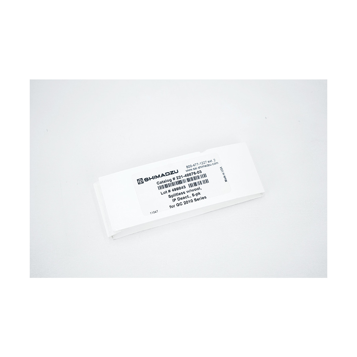 Shimadzu 221-48876-03 Deactivated Glass inserts GLASS INSERT GC 2010, 535,50 €