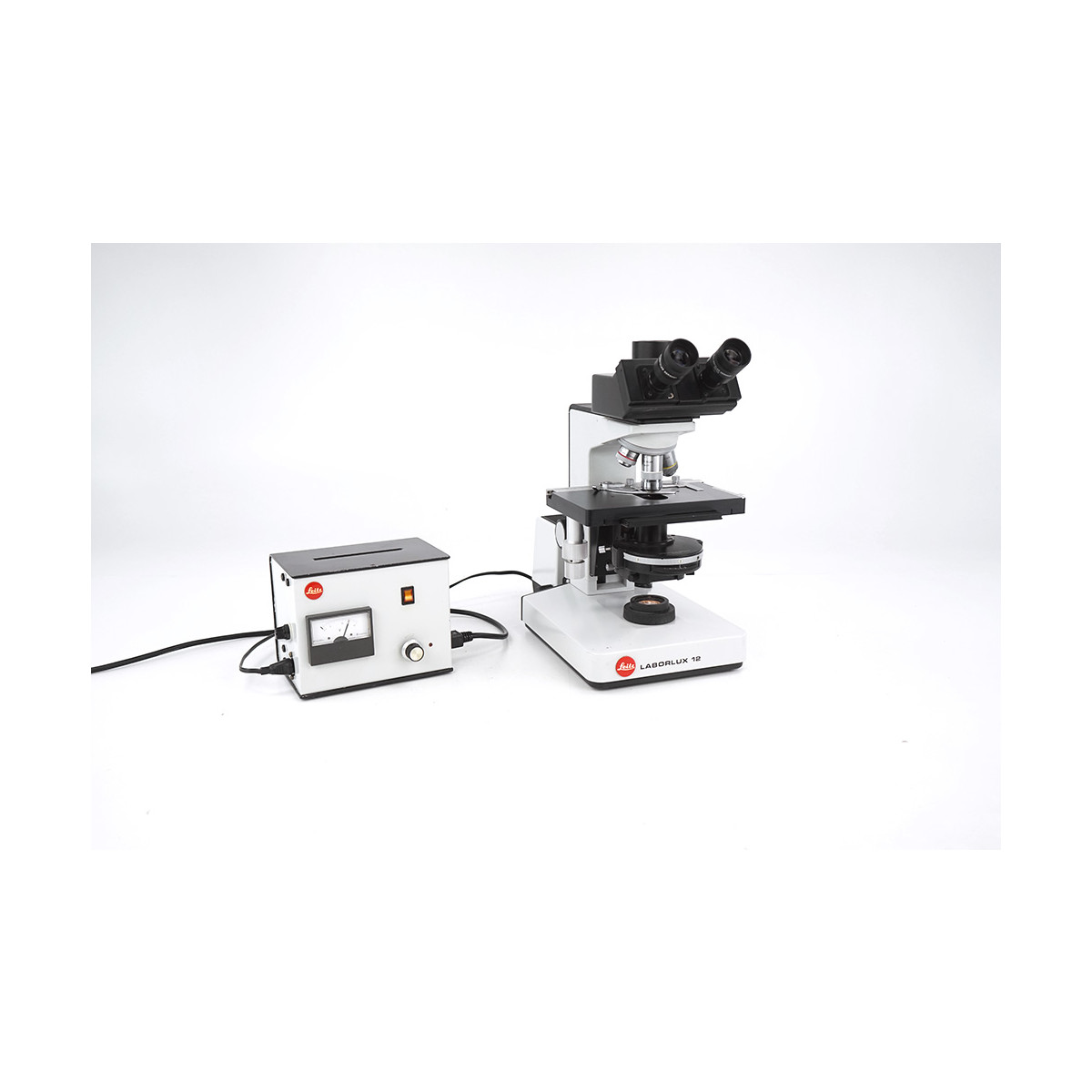 Leitz Laborlux 12 Trinokular Phasenkontrast Mikroskop 4/10/100x EF Fl, 2.142,00 €