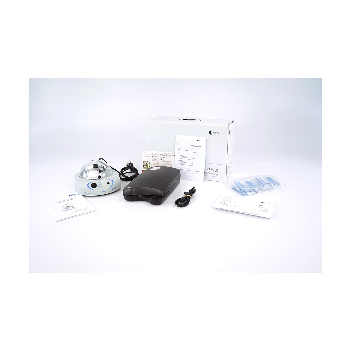 Chipron LCD-Array CHIP-Scanner PF7250 + CHIP-Spin FVL2400N Centrifuge, 1.785,00 €