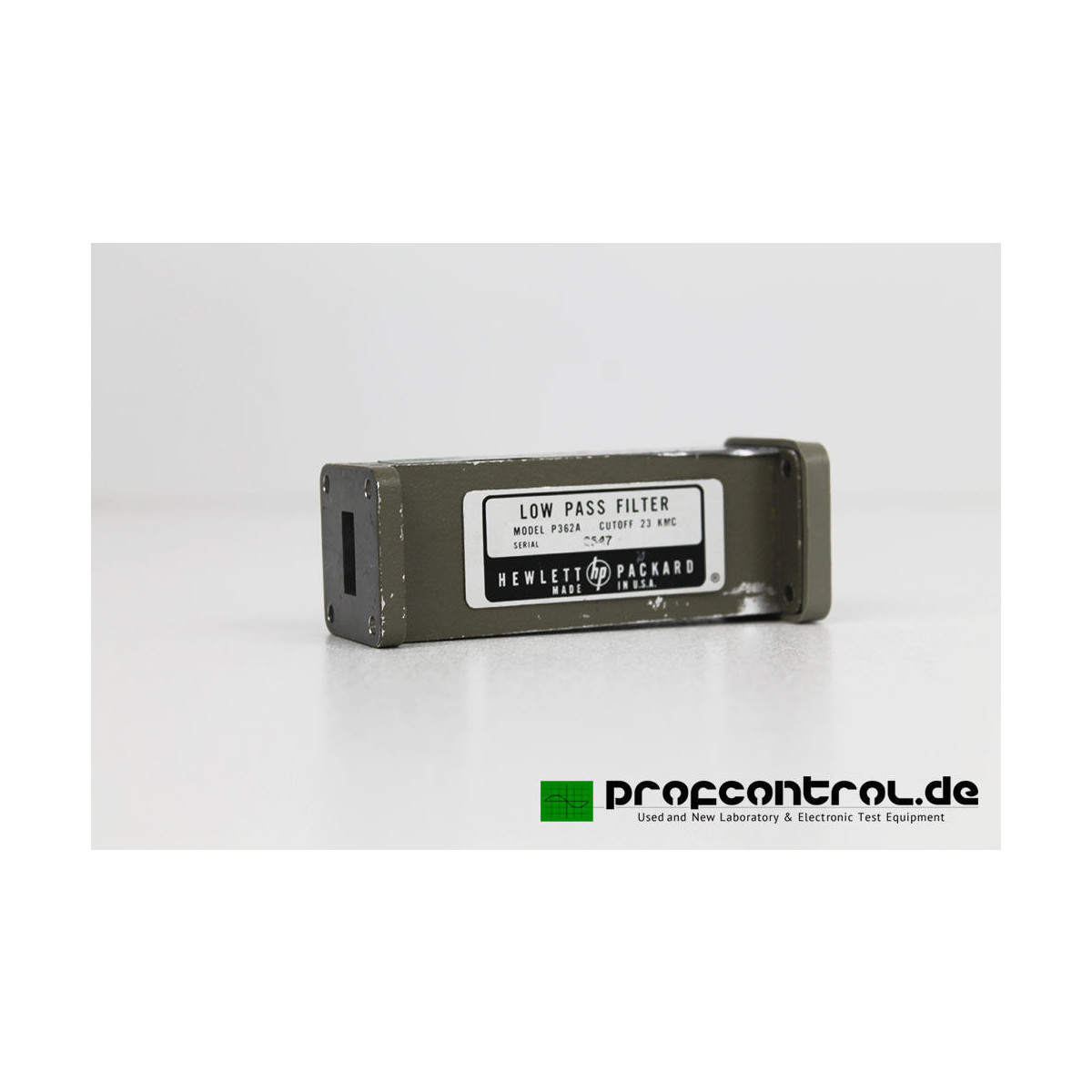 HP P362A LOW PASS FILTER PB=12,4-18GHz STB=23-54GHz, 99,00 €