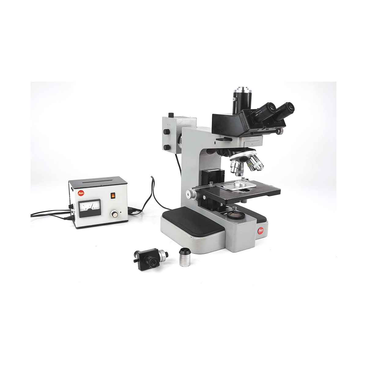 Leitz Orthoplan Metallurgical Trinocular Microscope NPL Fluotar 4/10/, 2.856,00 €