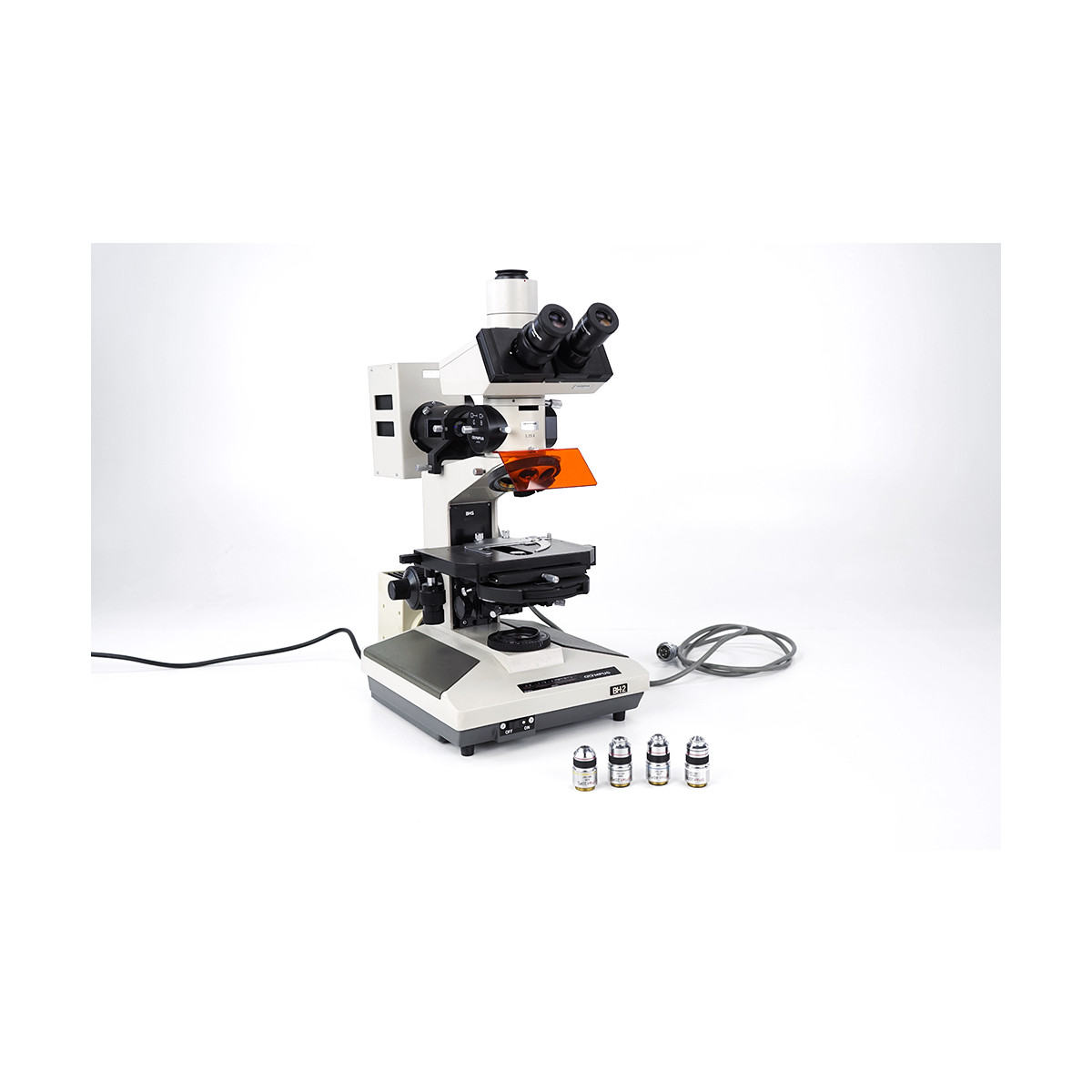 Olympus BH2 Fluoreszenzmikroskop 10x 20x 40x 100x + Zubehör, 2.975,00 €