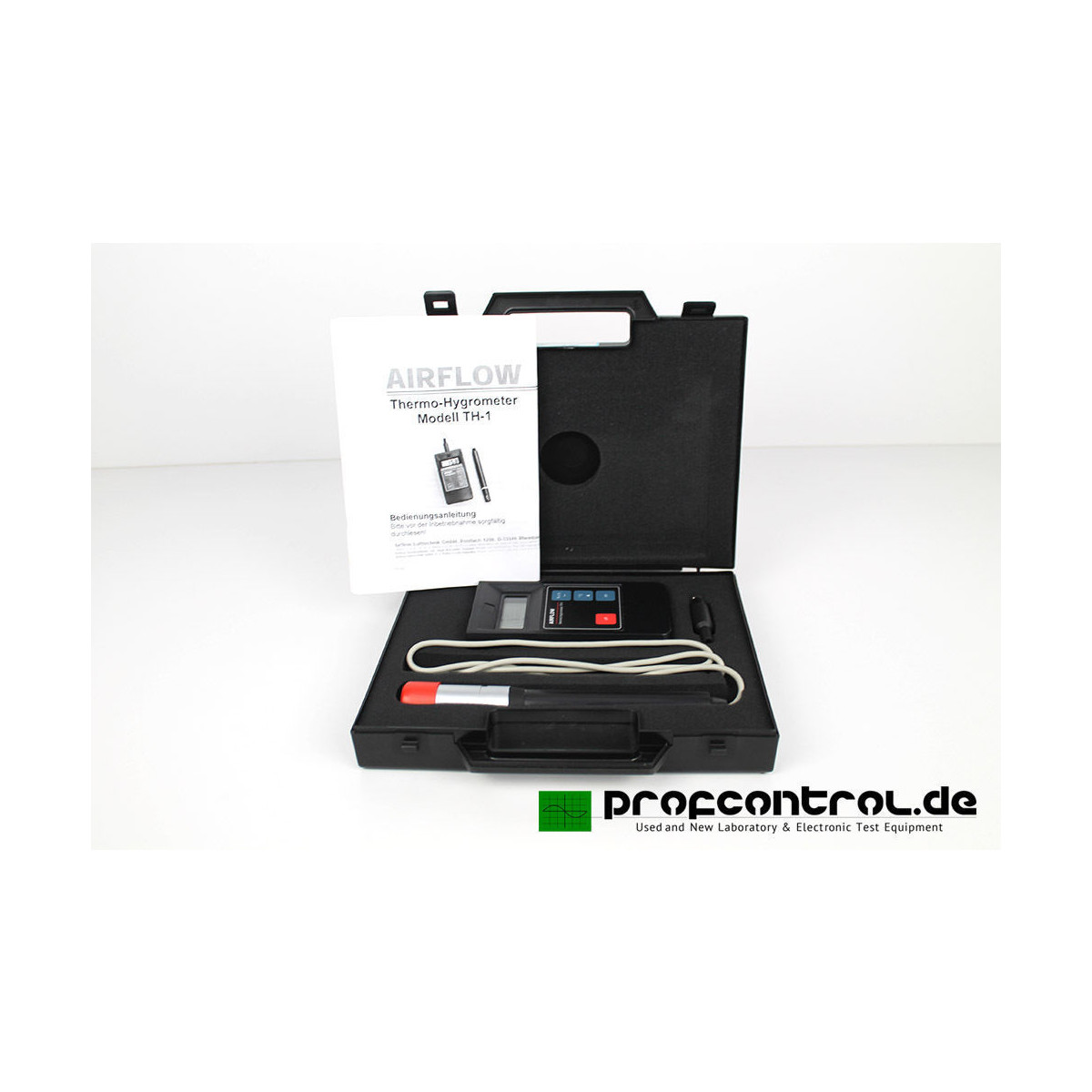AIRFLOW TH-1 Combined Thermometer and Hygrometer -20..+80°C 10-95% re, 249,00 €