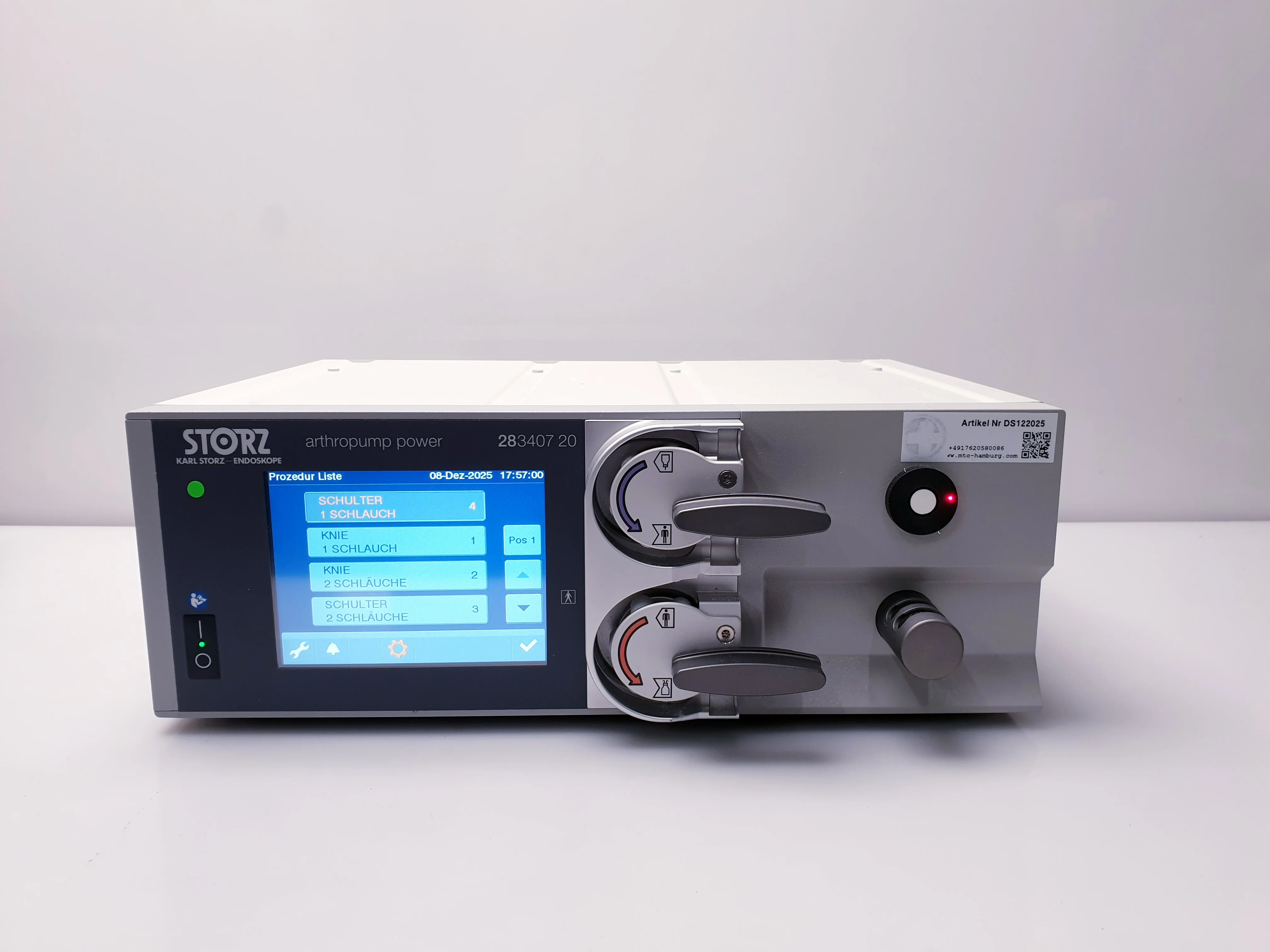Gebraucht – Sehr Gut KARL STORZ arthropump power 283407 20