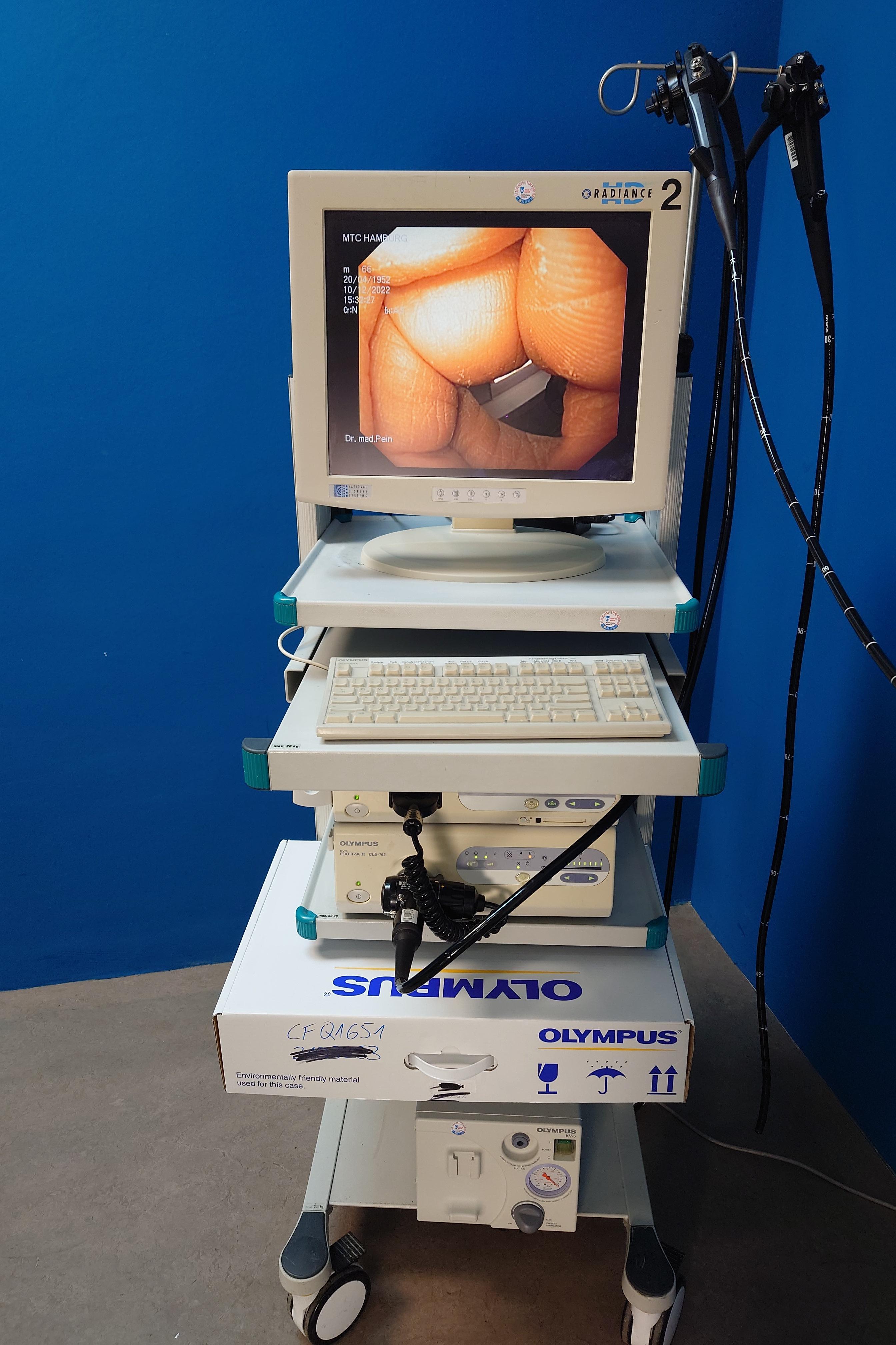 Gebraucht OLYMPUS Evis Exera II CV-165/CLE-165