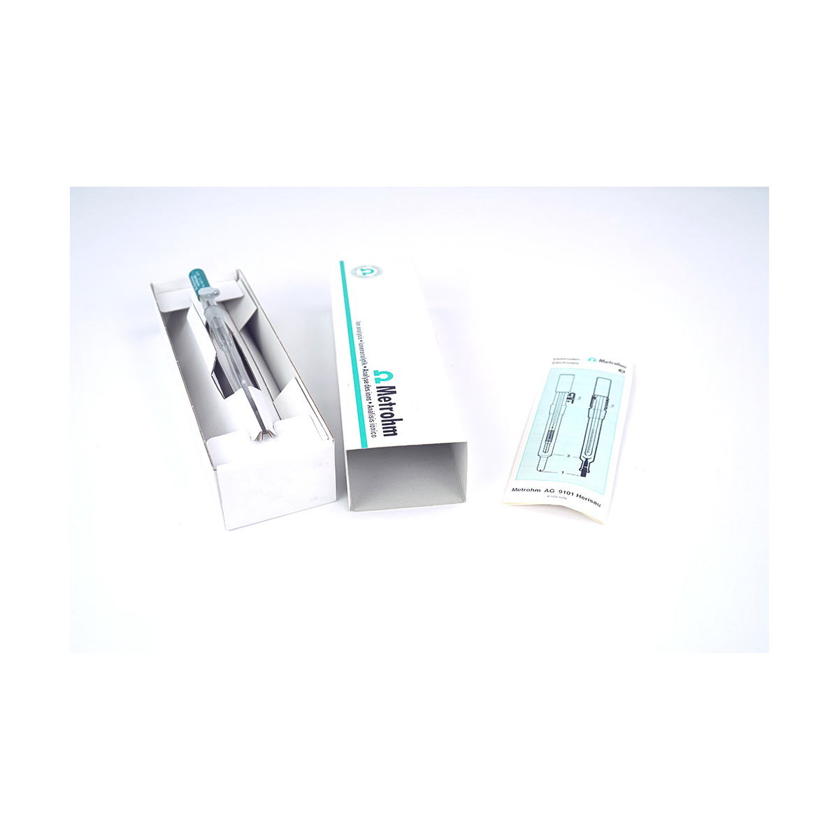 Metrohm Ag/AgCl reference electrode 6.0723.100, 357,00 €