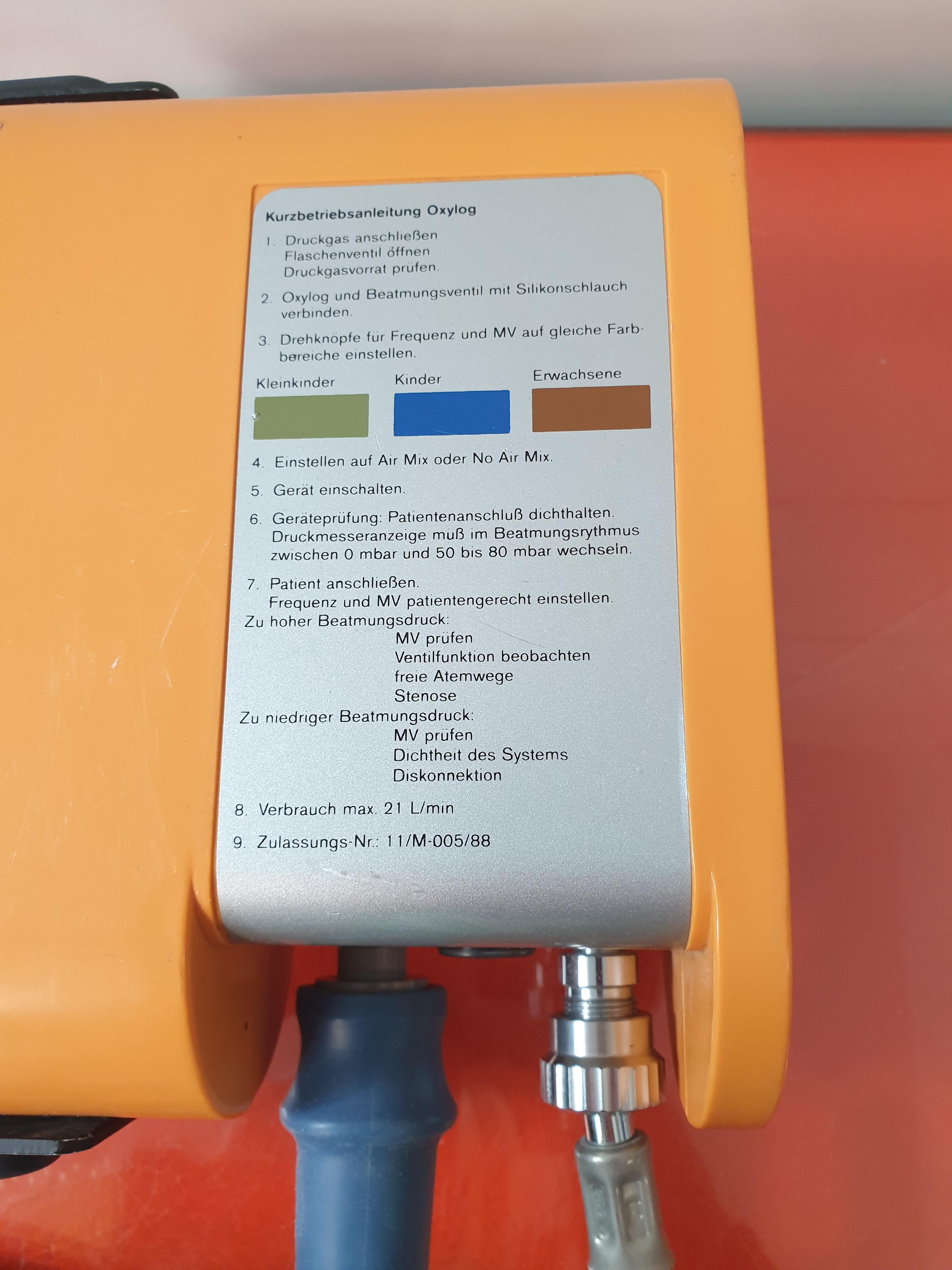 Gebraucht DRAGER Oxylog