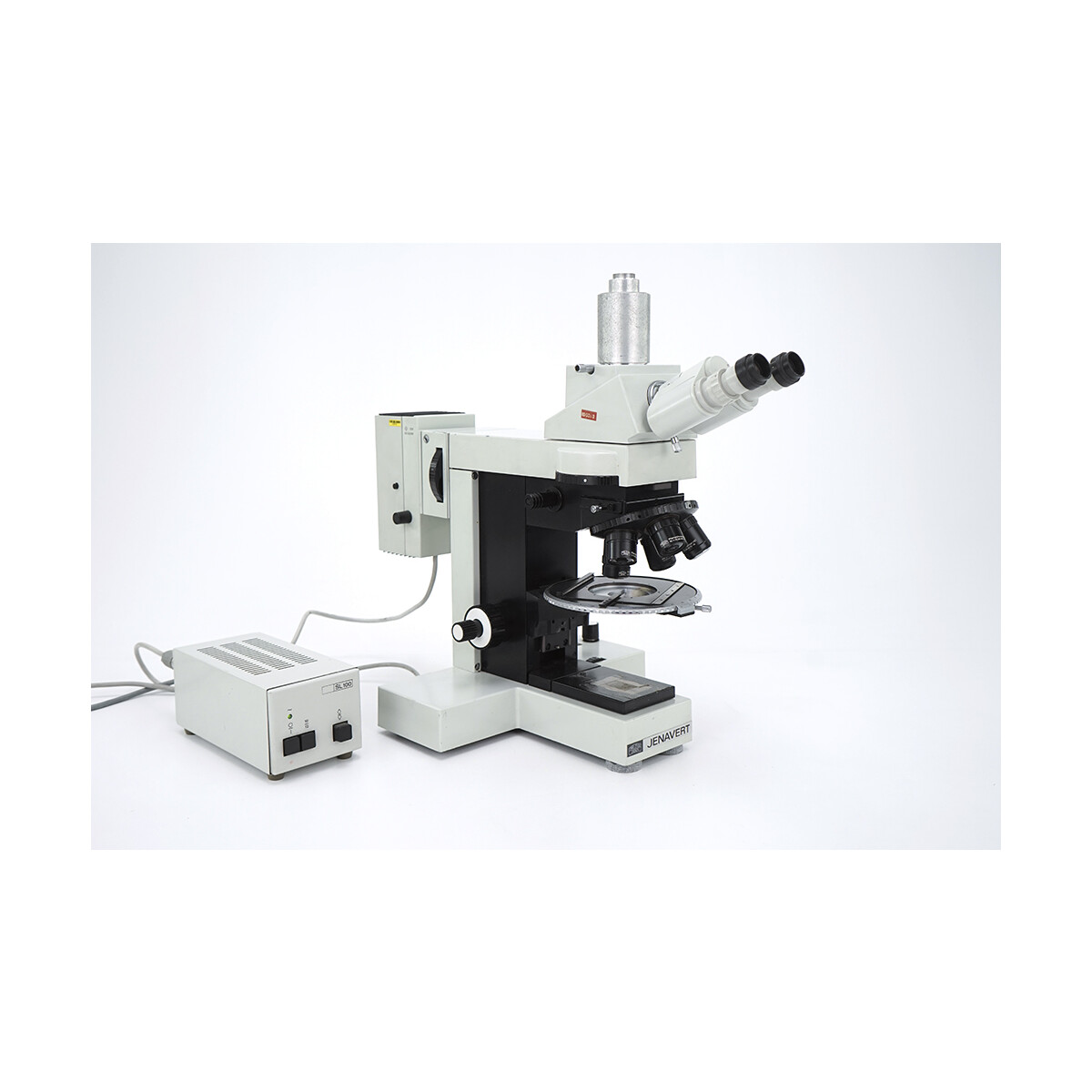 Carl Zeiss Jena Jenavert Trinocular Fluorescence Microscope Mikroskop, 2.975,00 €
