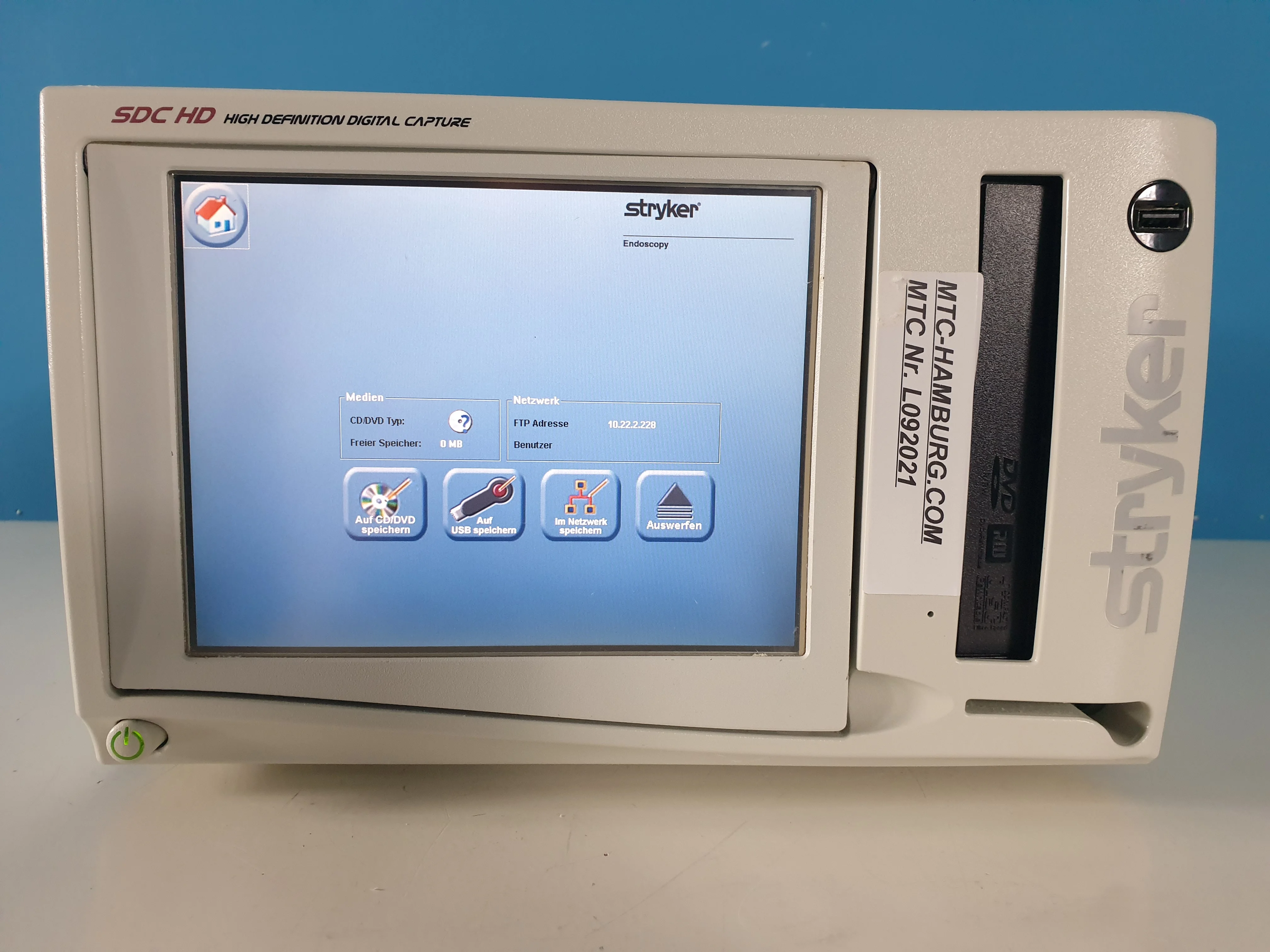 Gebraucht – Sehr Gut STRYKER SDC HD