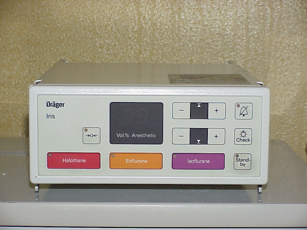 Narkosegasmessgerät