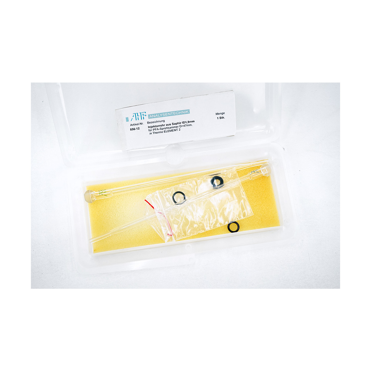 AHF Saphhire Injector 856-12 for PFA Spray Chamber Thermo ELEMENT 2, 1.130,50 €