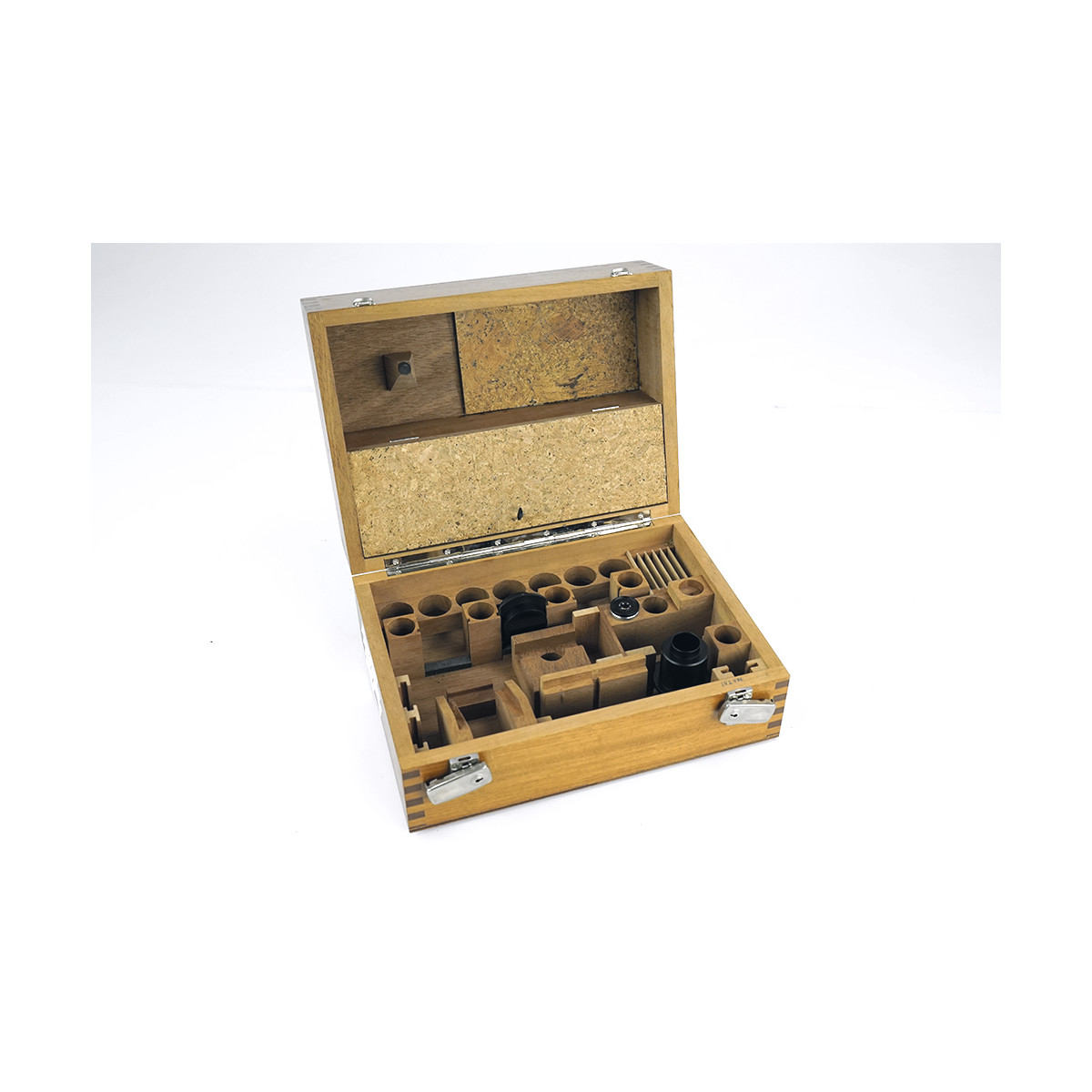 Leitz Wetzlar Holzbox Kiste Case Wooden Box incl. Extention Tubes, 357,00 €