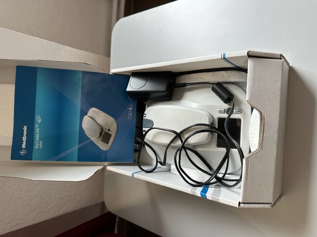 Patientenmonitor mit Herzschrittmacher