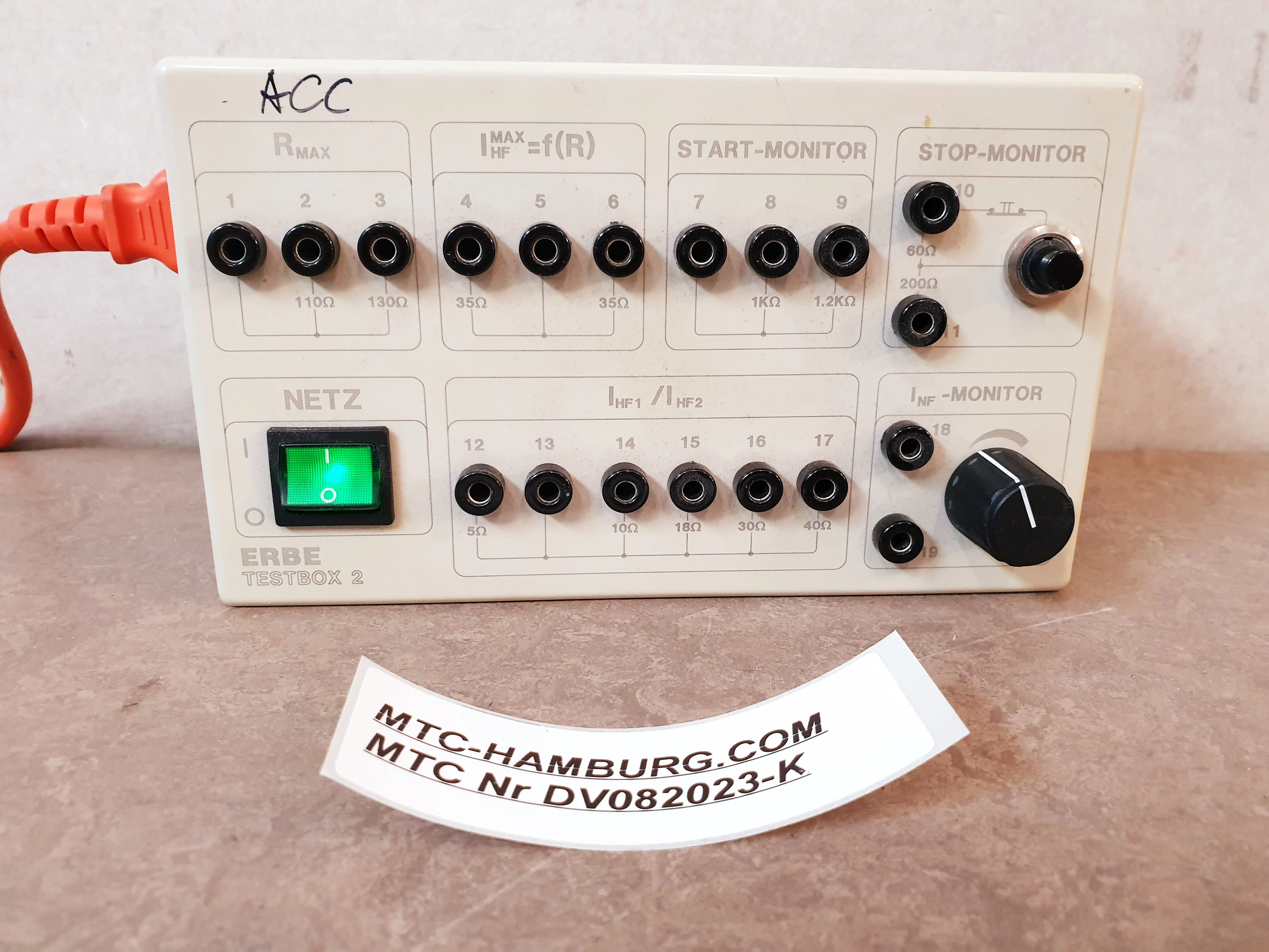 Gebraucht – Sehr Gut ERBE Testbox 2