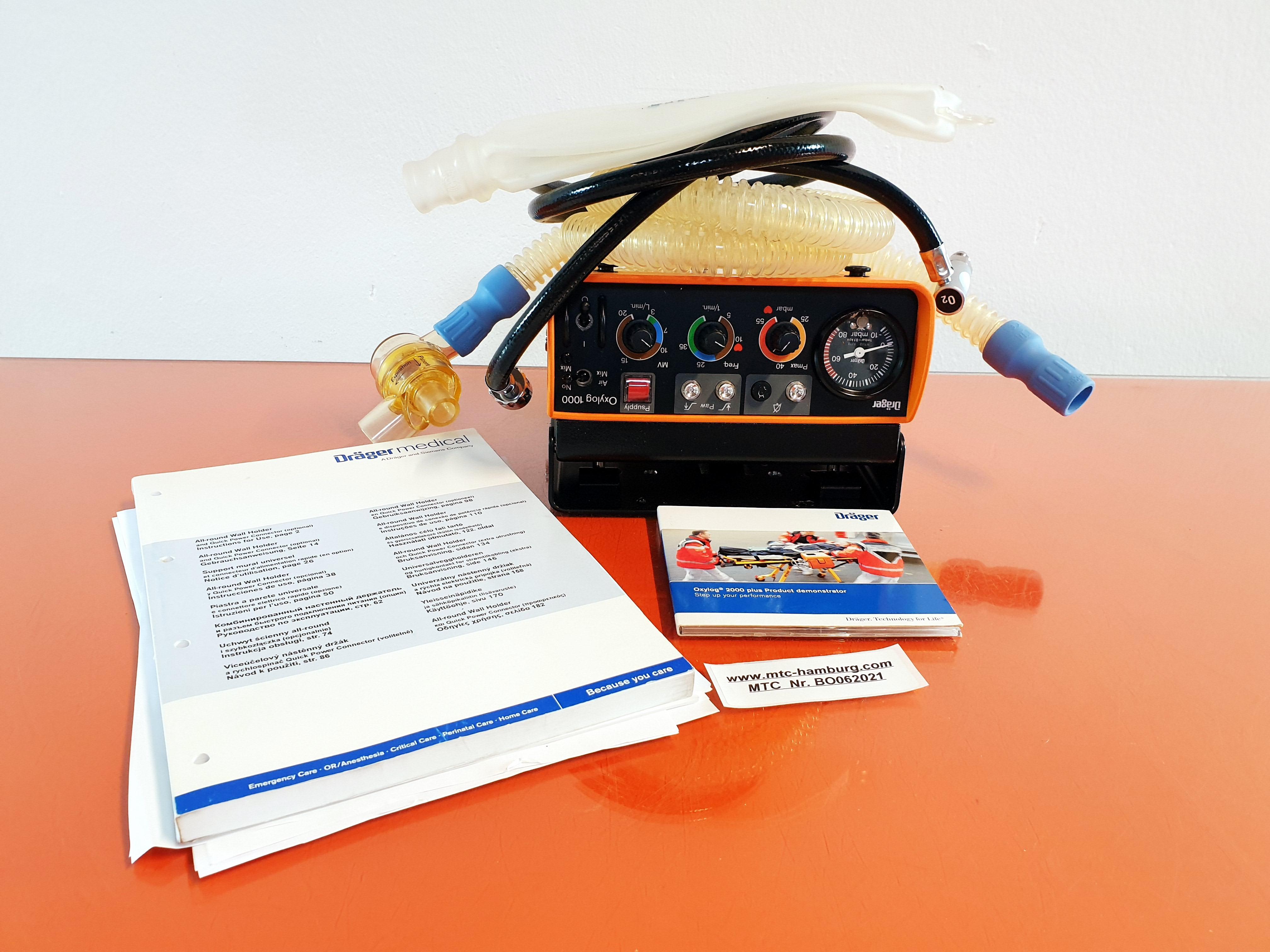 Gebraucht – Gut DRAGER Oxylog 1000