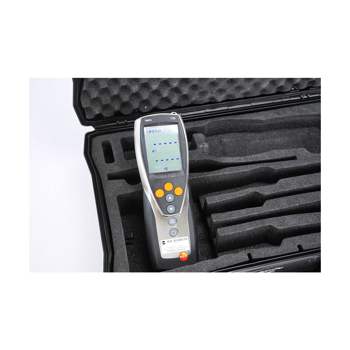 Testo 735-1 3-Kanal Temperatur-Messgerät 0560 7351 + Koffer Suitcase, 297,50 €