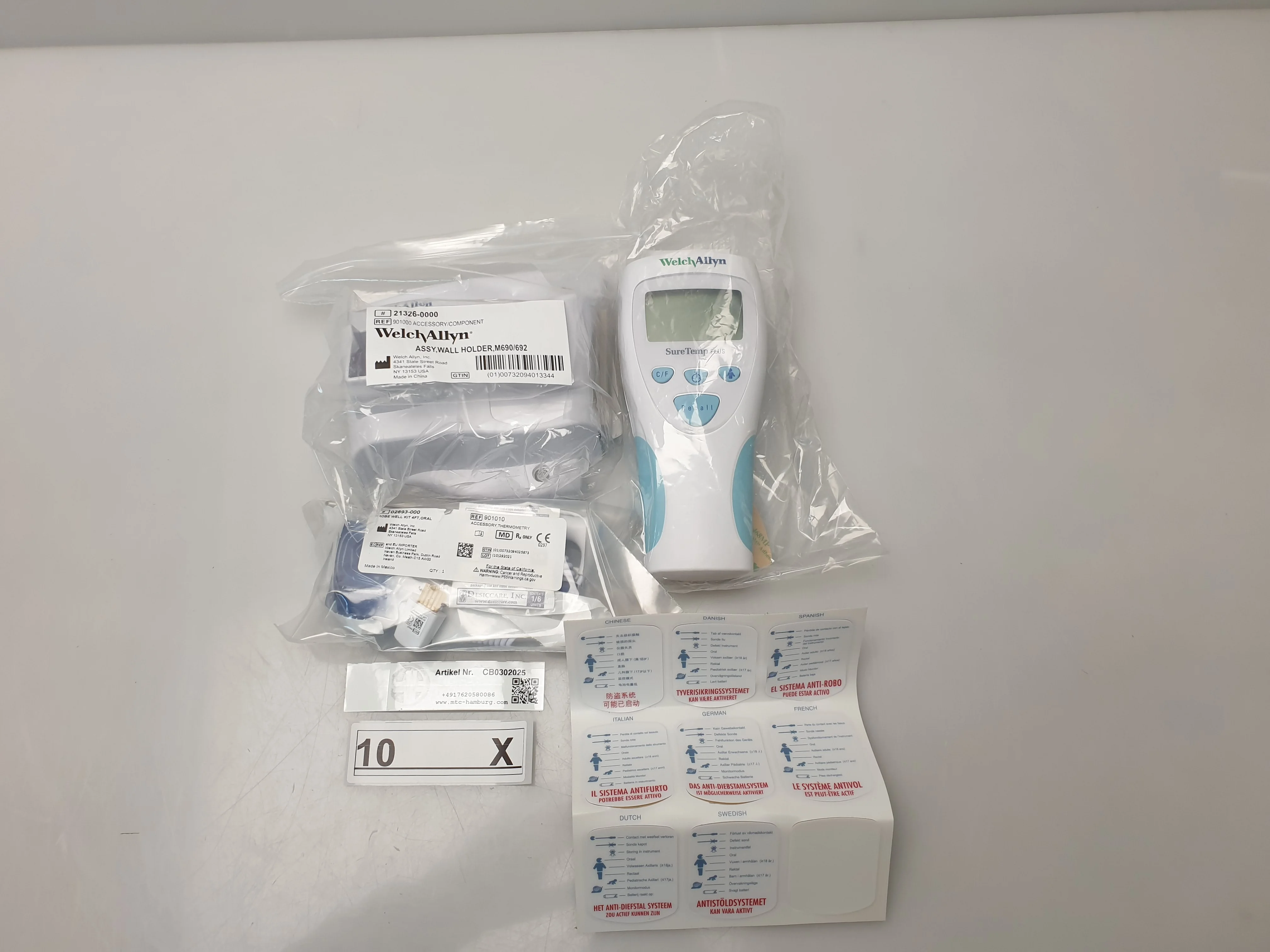 Gebraucht – Sehr Gut WELCH ALLYN SureTemp Plus