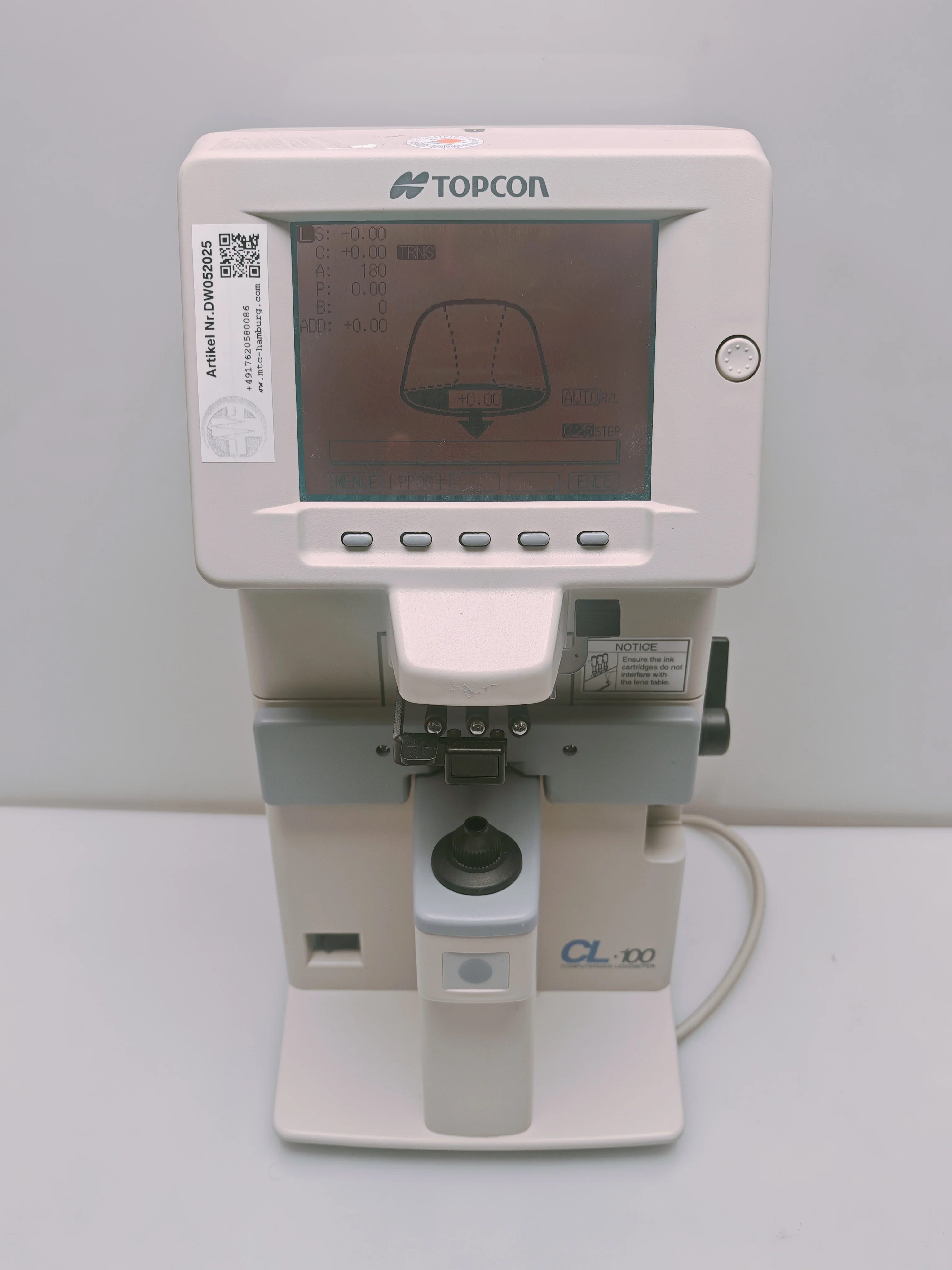 Gebraucht – Sehr Gut TOPCON CL-100