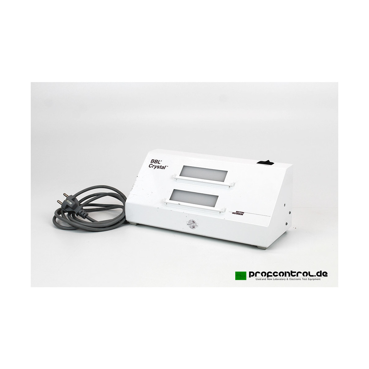 Becton Dickinson BBL Crystal Microbial ID System 220 VAC 0.5 AMP 4345, 95,20 €