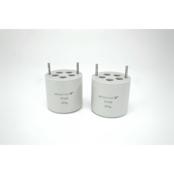 2x Sigma 17345 5x15ml Conical Adapter Buckets 13190 Rotor 11133 3-18 , 178,50 €