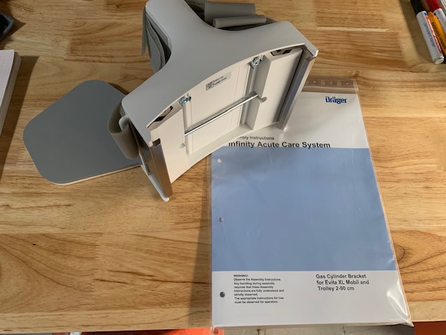 Gasflaschenhalterung