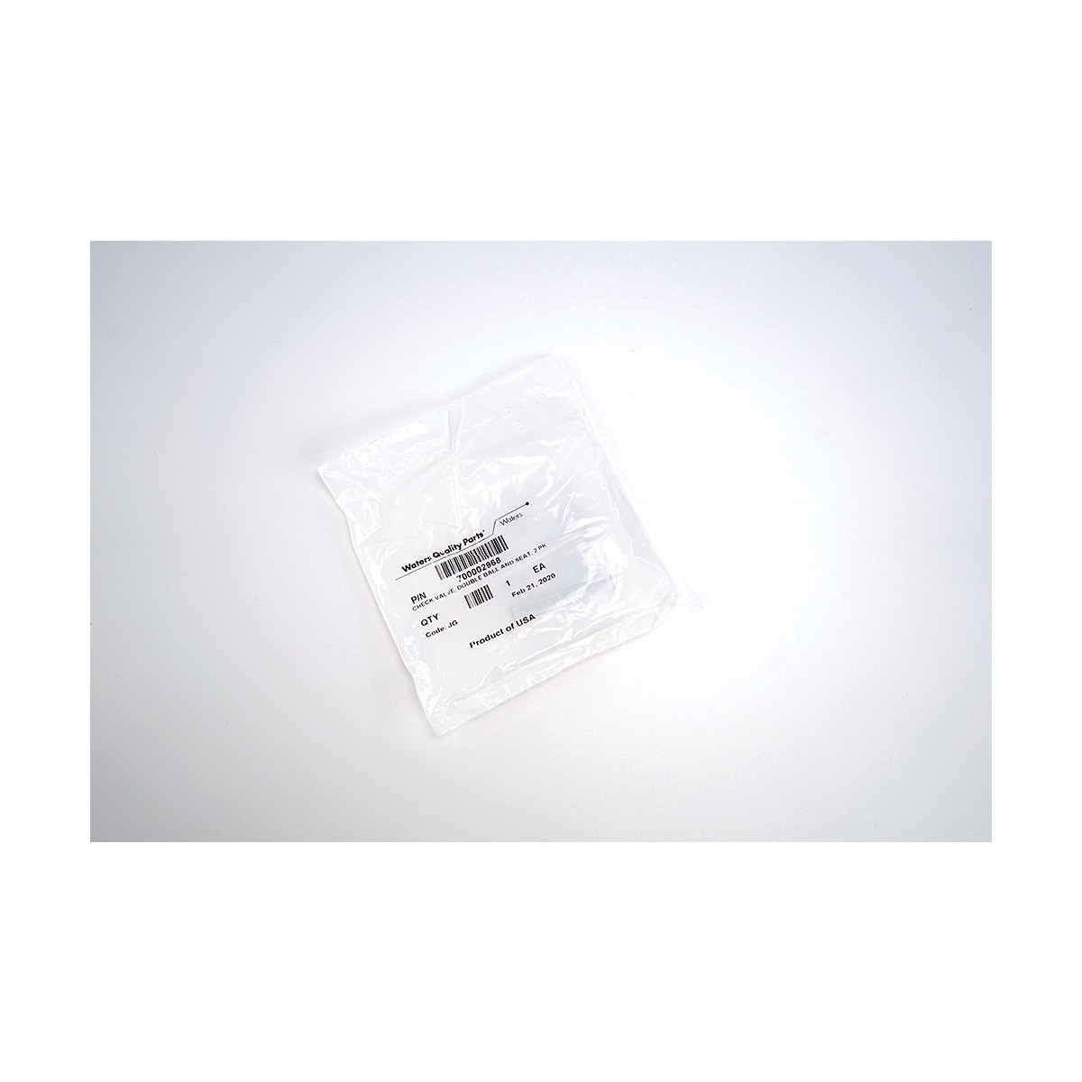 Waters Check Valve, Double ball and Seat, Titanium, 2/pk 700002968 NE, 297,50 €