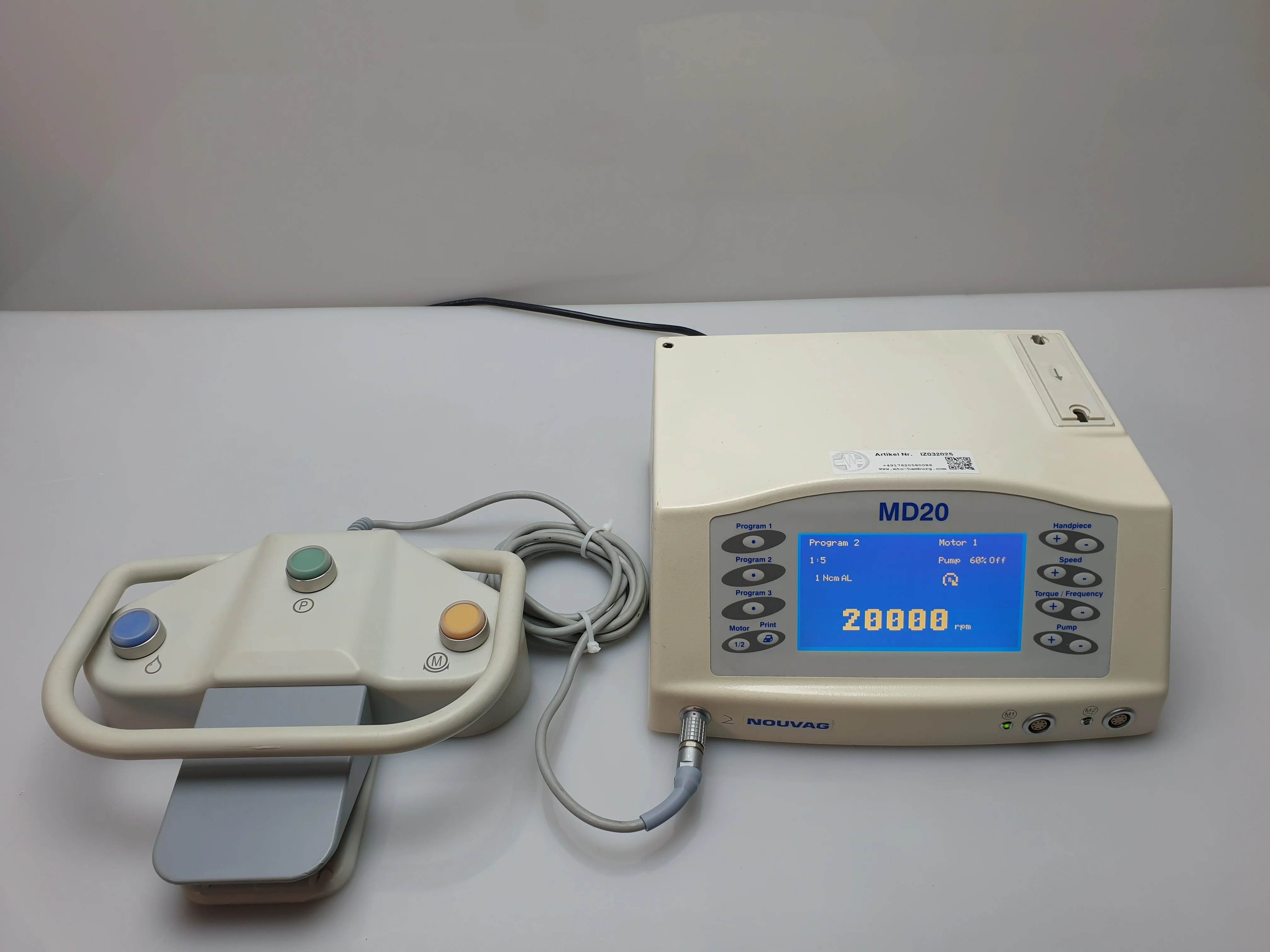 Gebraucht – Sehr Gut NOUVAG MD 20