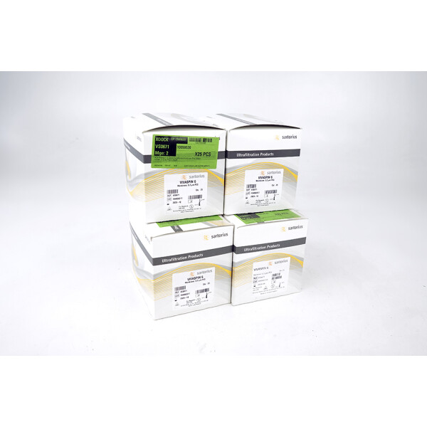 Qty 4 x Sartorius Vivaspin 6 VS0671 0.2µm PES 25/BOX NEW !, 476,00 €