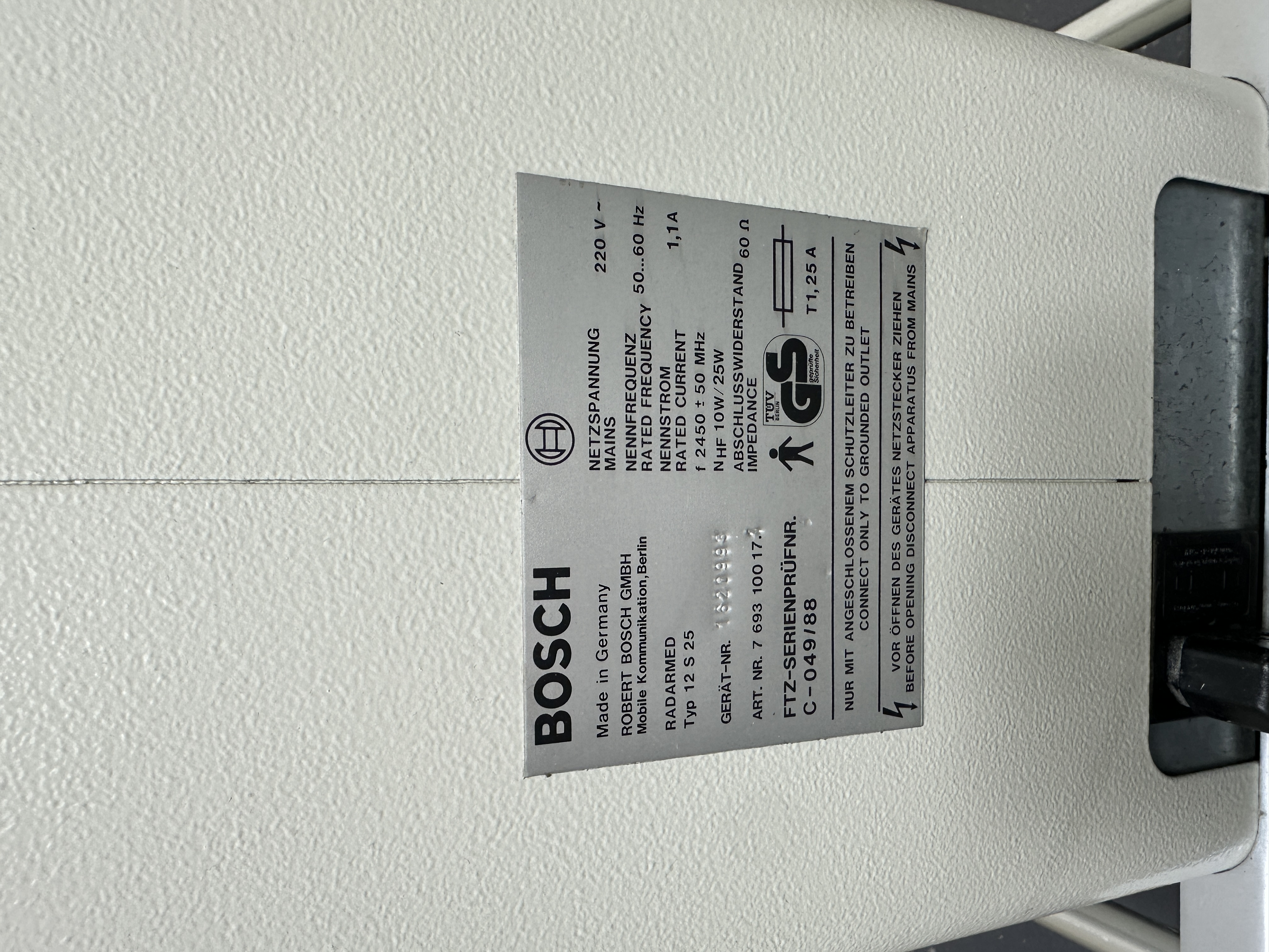 Mikrowellentherapiegerät