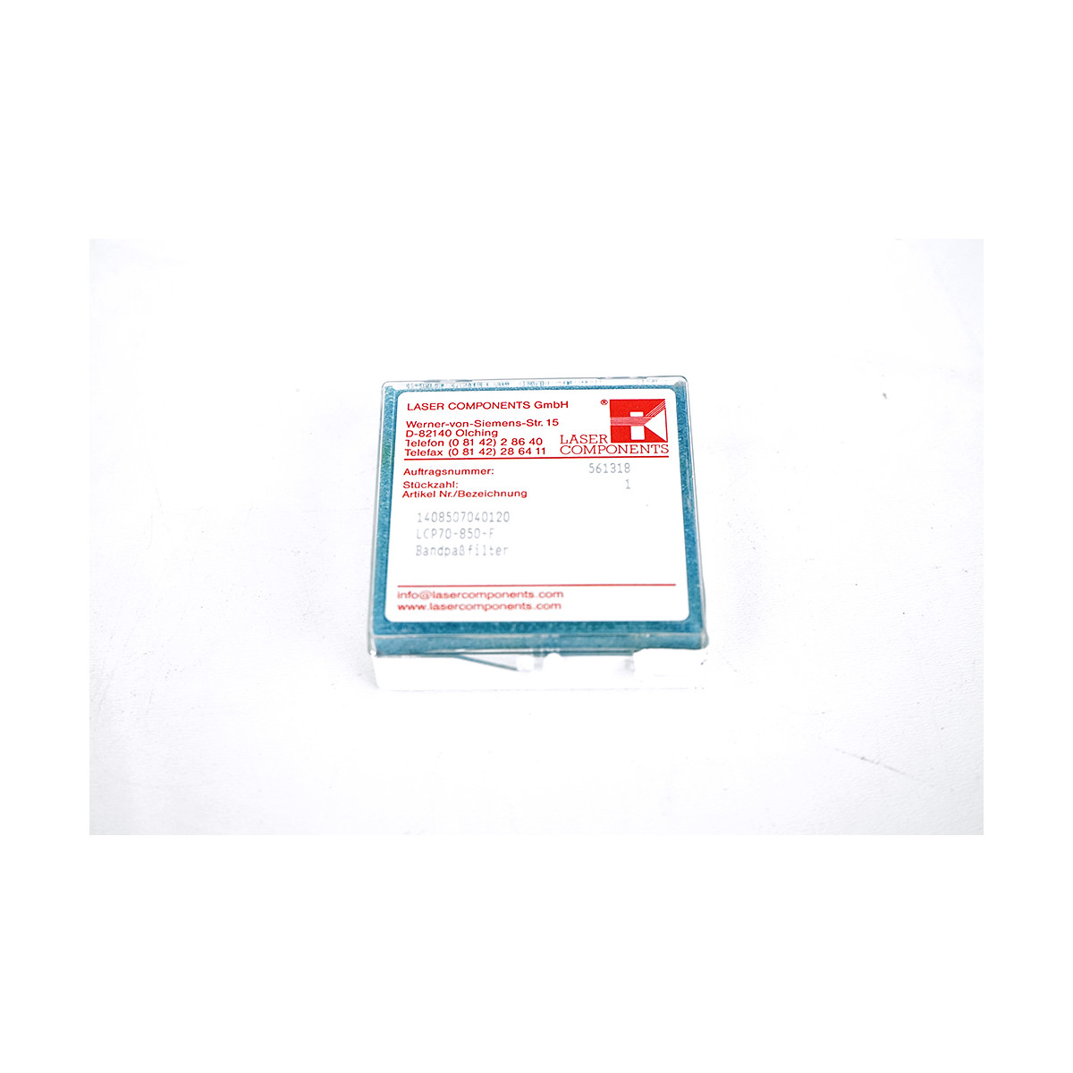 LASER Components / Bandpaßfilter / LCP70-850-F 1408507040120, 178,50 €