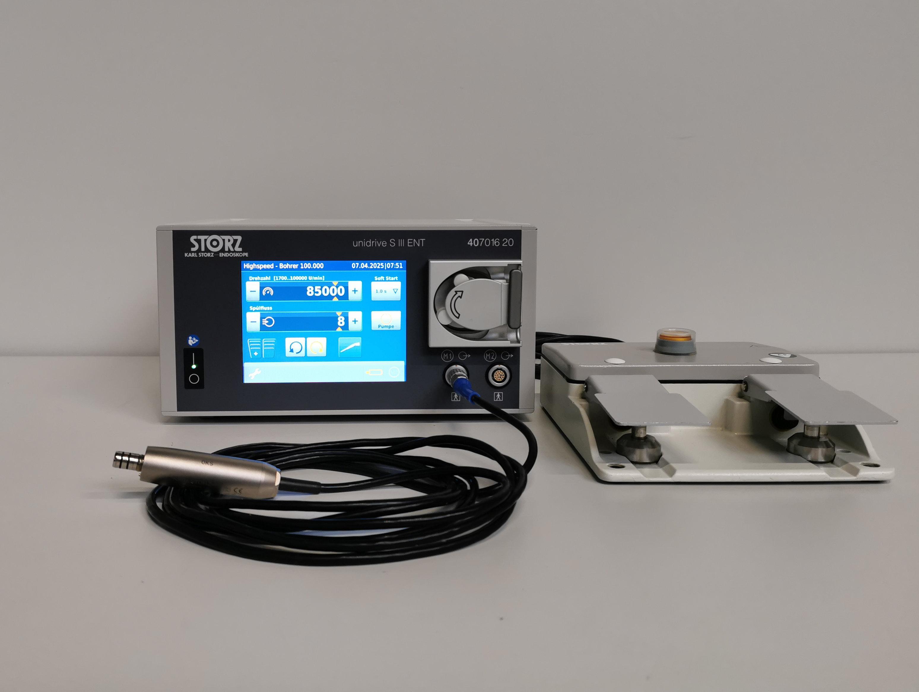 Gebraucht – Sehr Gut KARL STORZ unidrive S III ENT 407016 20
